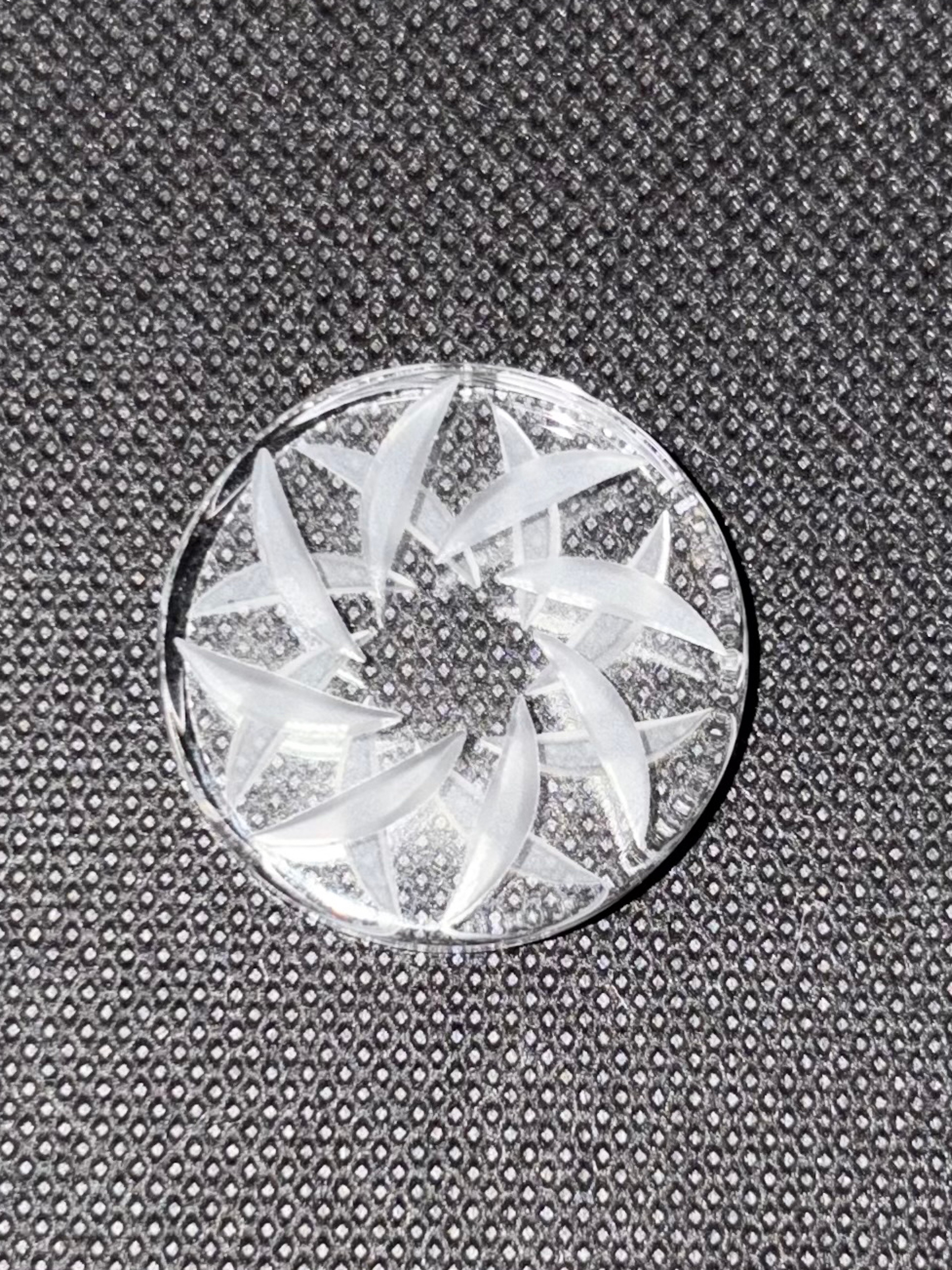 Quartz Channel Carb Cap 30MM design #4 image 0