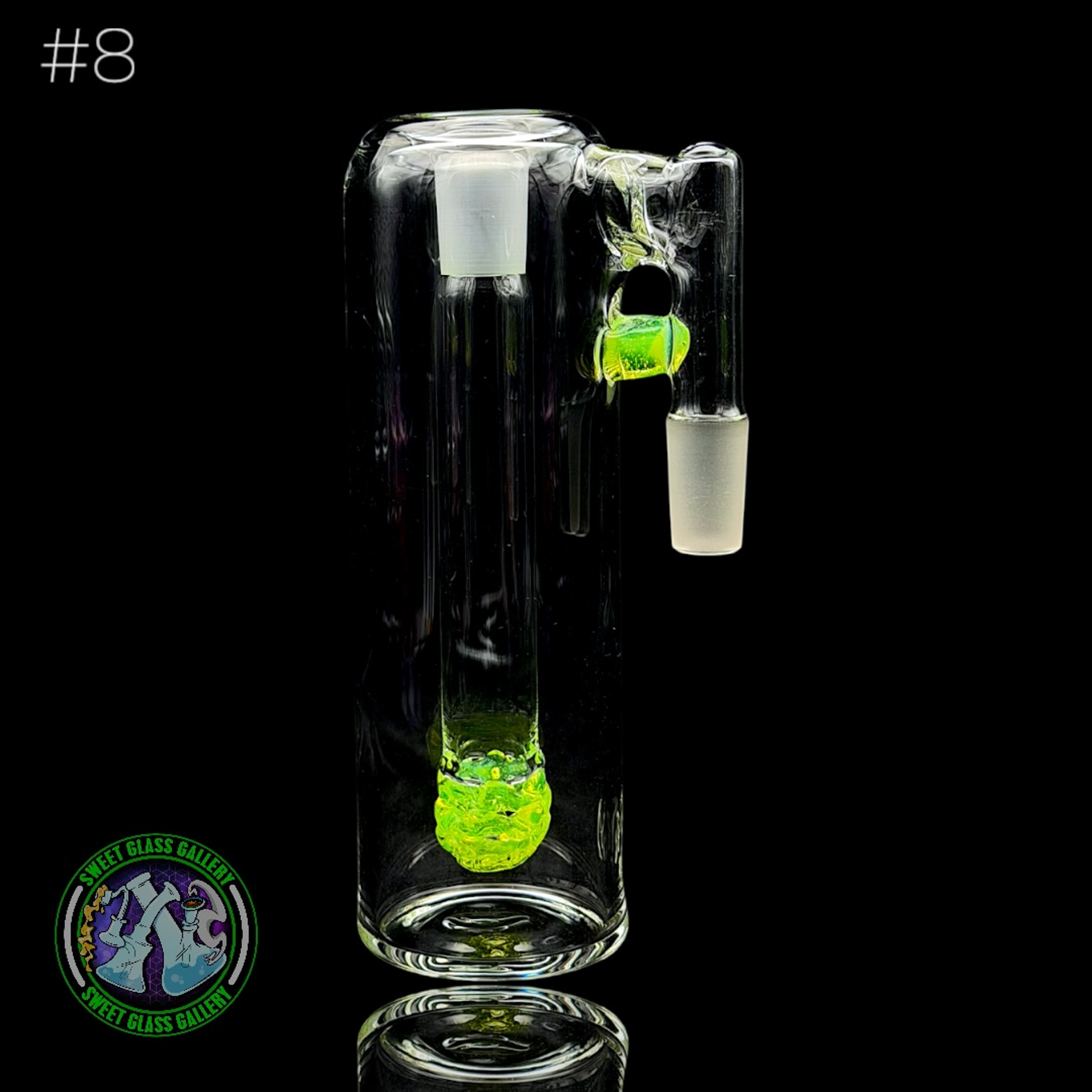 Fluid Glass - Ash Catcher 14mm  #8 (Slyme) image 0