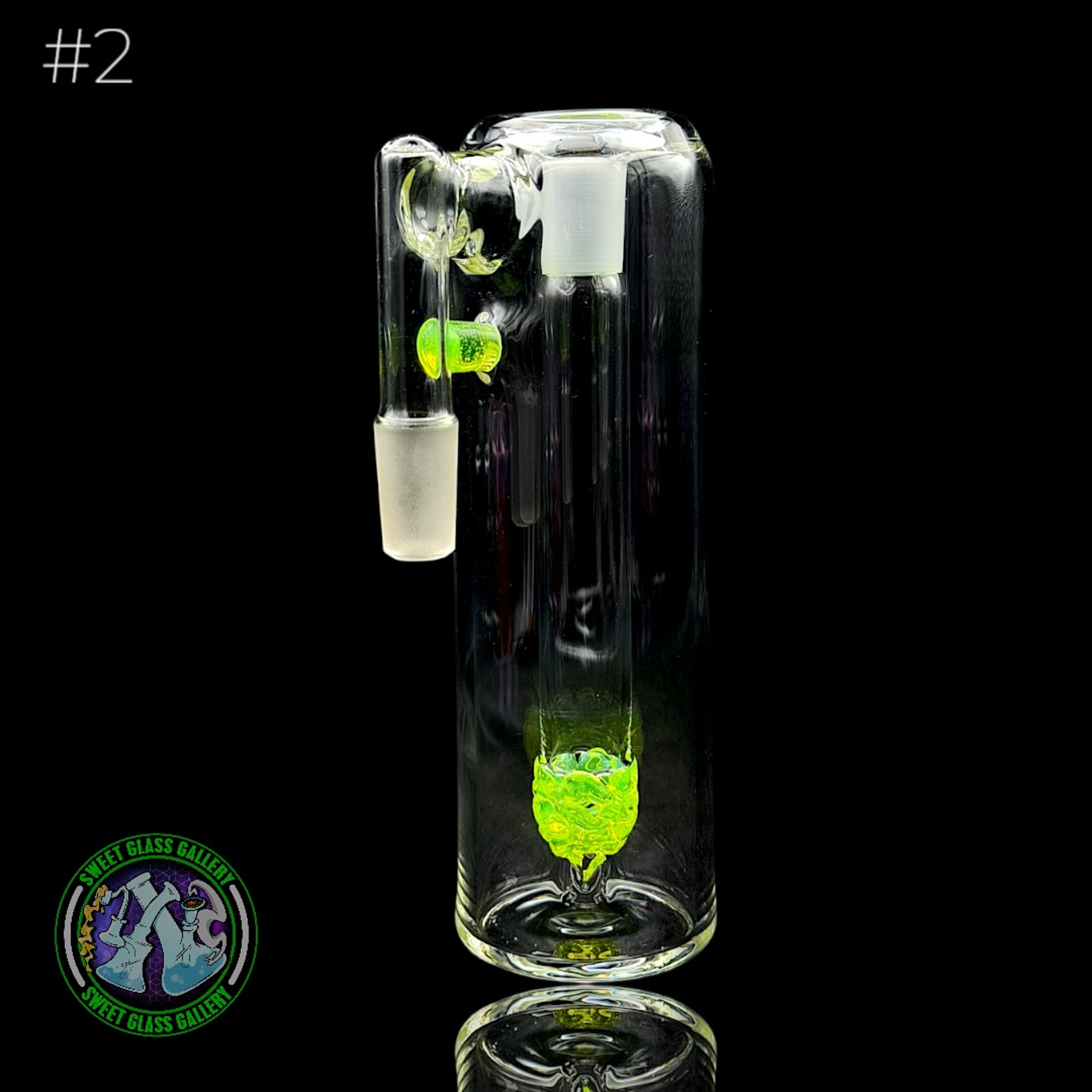 Fluid Glass - Ash Catcher 14mm  #2 (Slyme) image 0