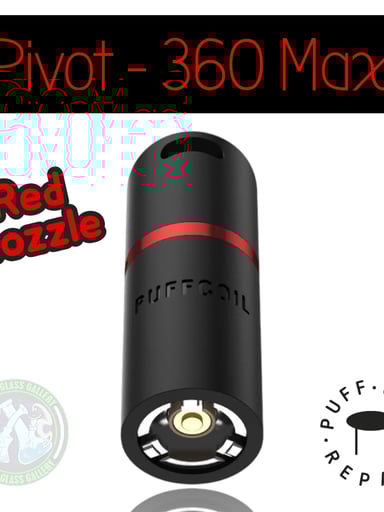 Preview pic of Puff Coil - Puffco Pivot Pro Max Chamber (Red Nozzle)