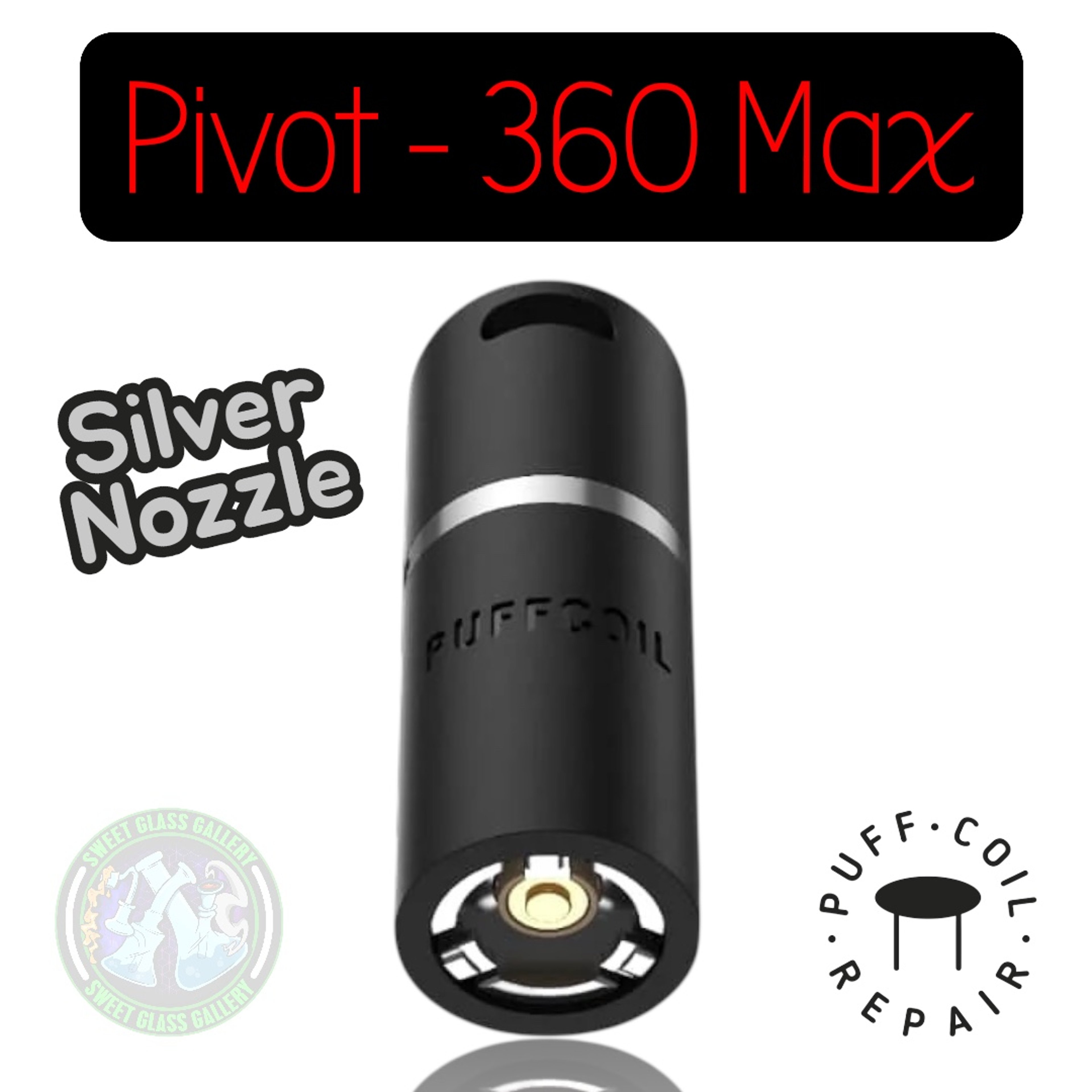 Puff Coil - Puffco Pivot Pro Max Chamber (Silver Nozzle) image 0