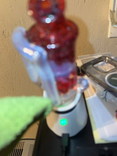 Preview pic of Dirge glassworks puffco incycler top