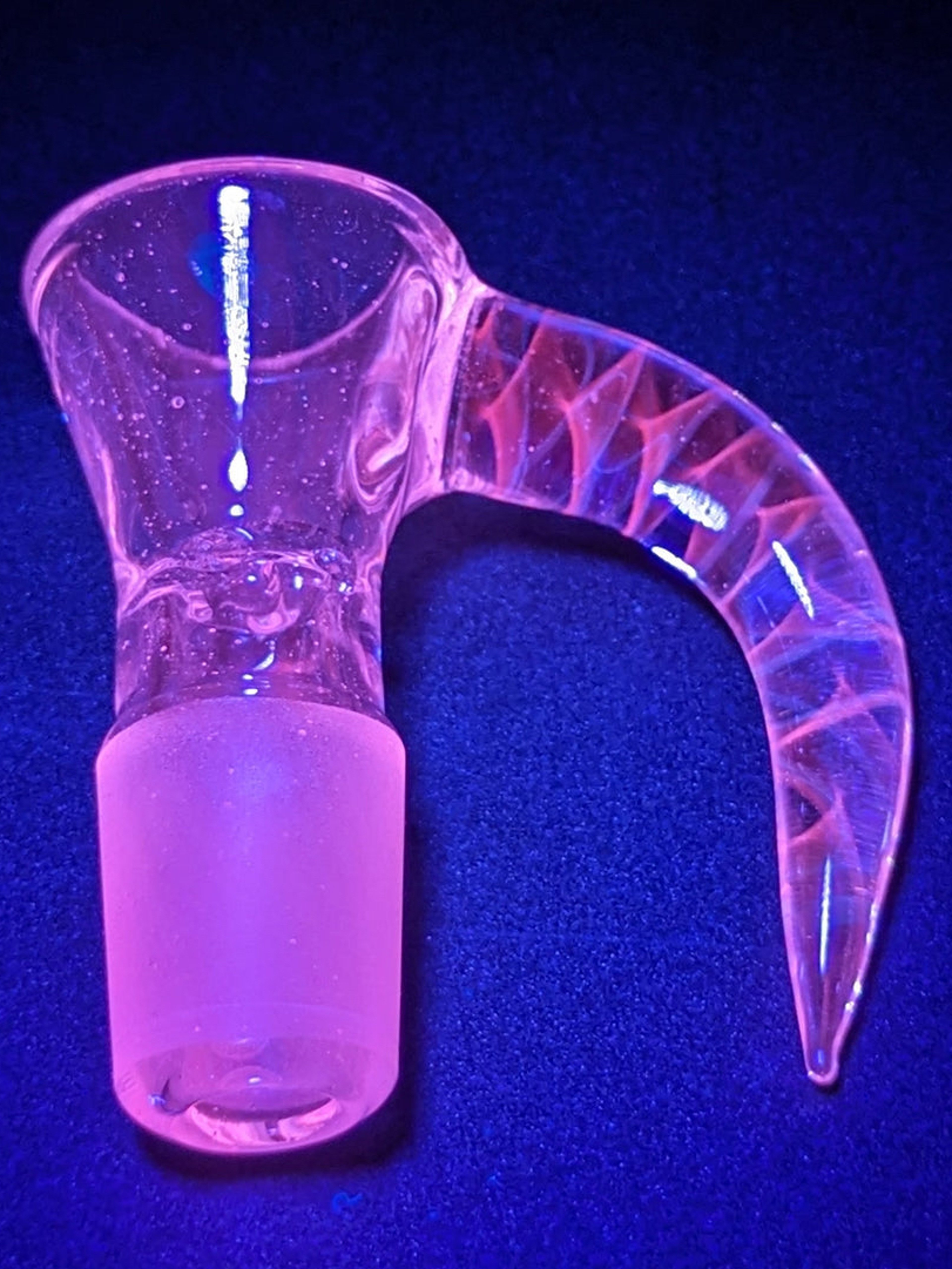 Preview pic of UV LUCY GREEK GLASS FULL COLOR 18MM 4 HOLE SLIDE