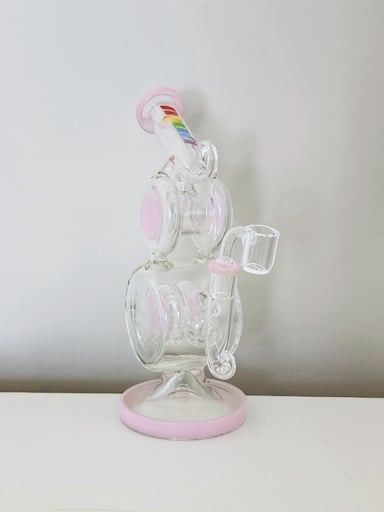 Preview pic of 12"H Double Barrel Incycler + Banger***Free Shipping***