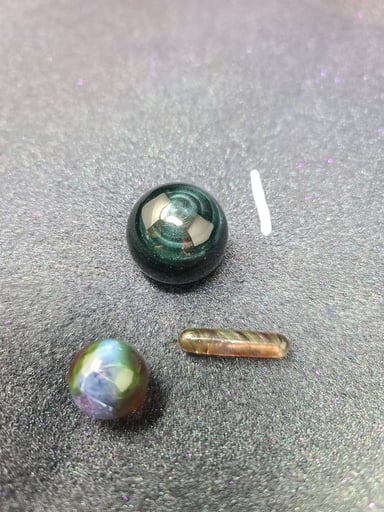 Preview pic of Blue Sky Glass Marble swirl terp sets