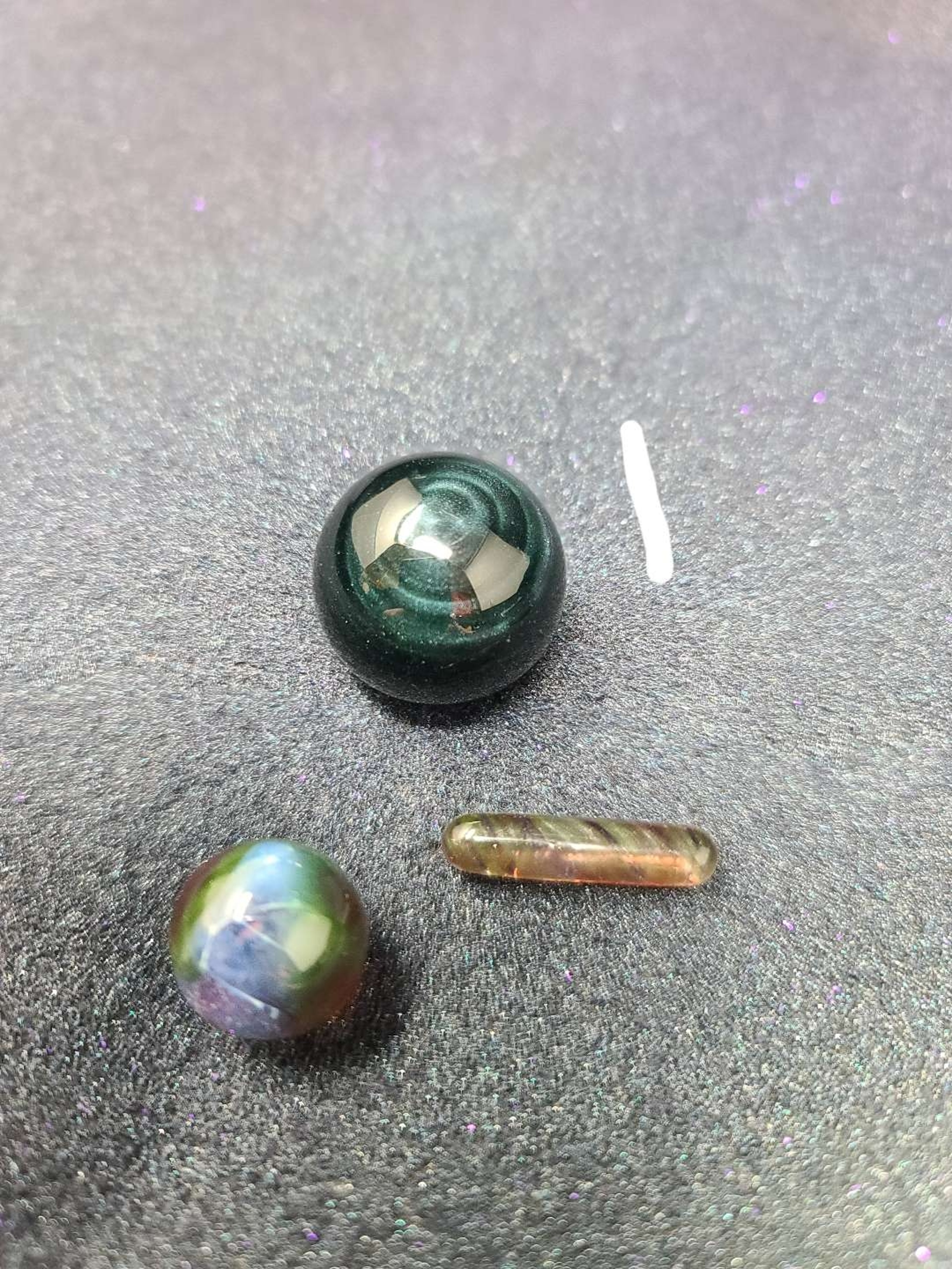 Preview pic of Blue Sky Glass Marble swirl terp sets