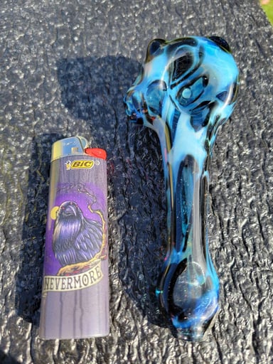 Preview pic of Blue sparkly Bengal print