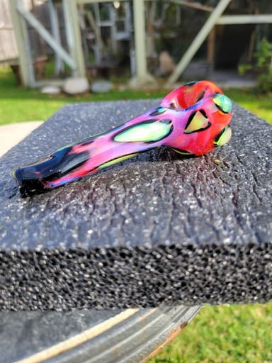 Preview pic of Pink orange green Bengal print