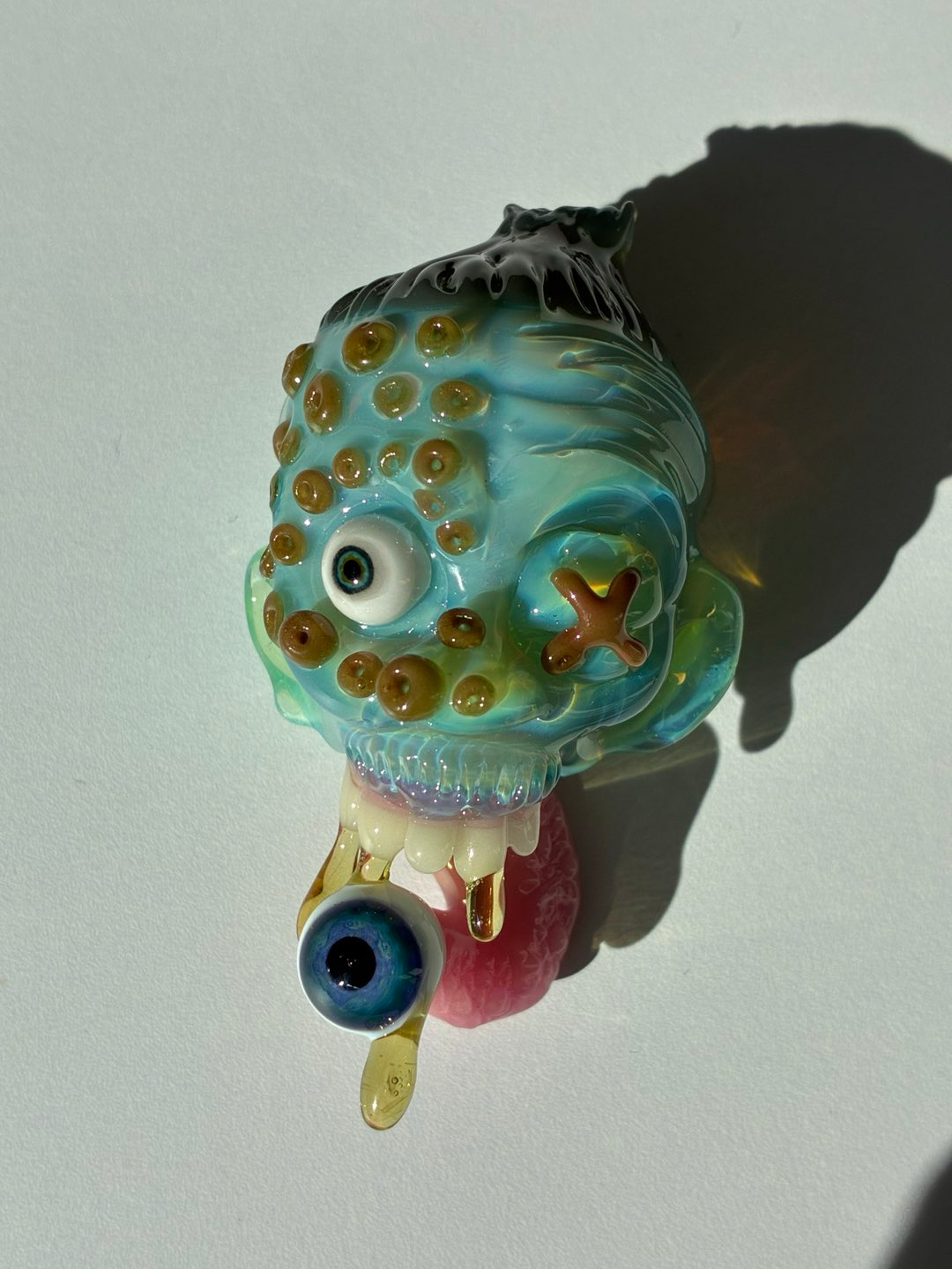 Preview pic of Salt x Ghost Zombie Head Pendant