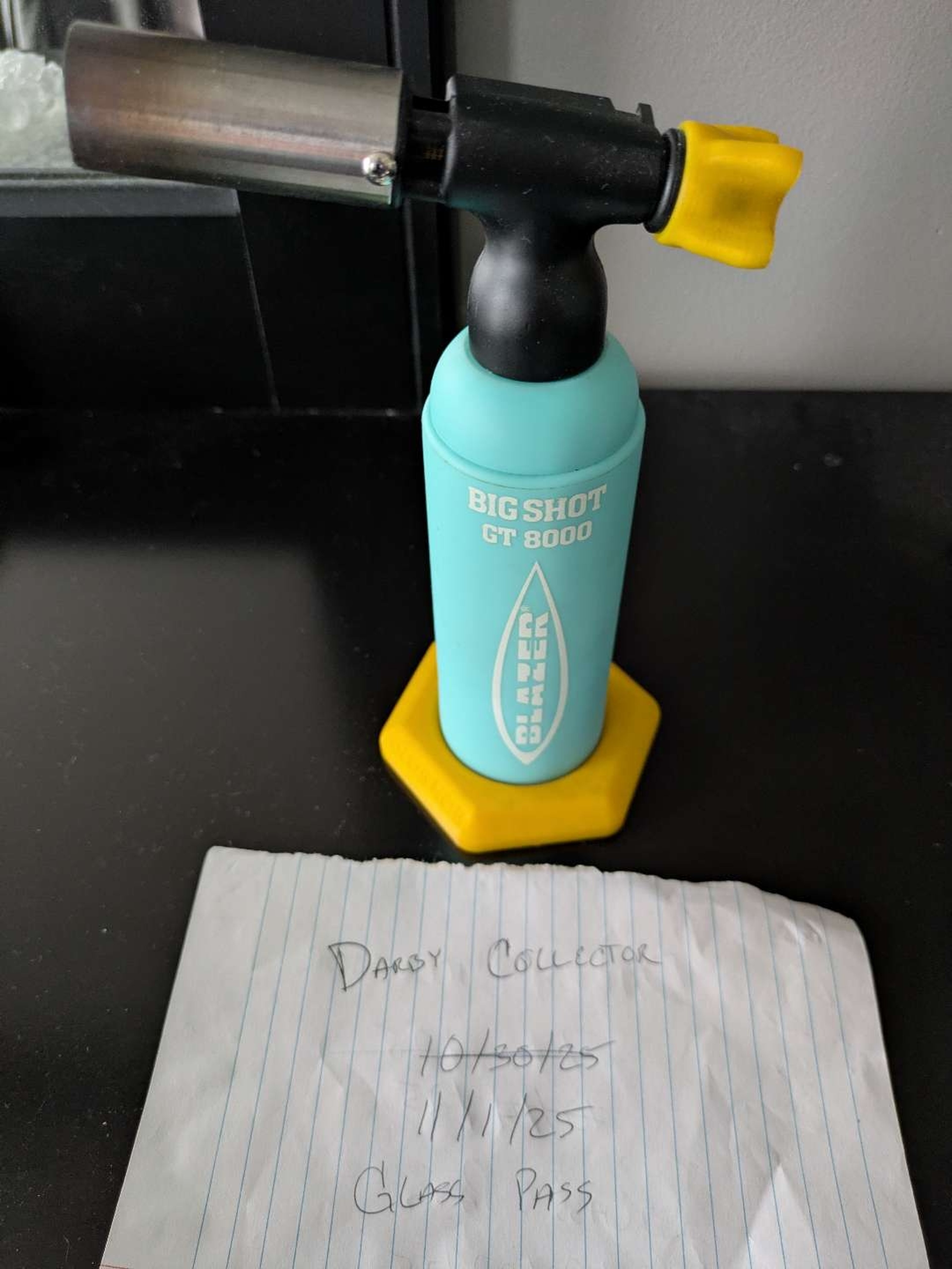 Blazer Limited Edition Big Shot GT 8000 Teal Glow In The Dark image 0