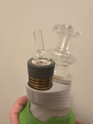 Preview pic of Puffco/Carta glass bubble cap