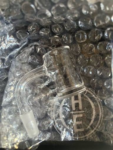 Preview pic of Highly Educated SE gavel quartz banger 10mm 90° 25mm new steal