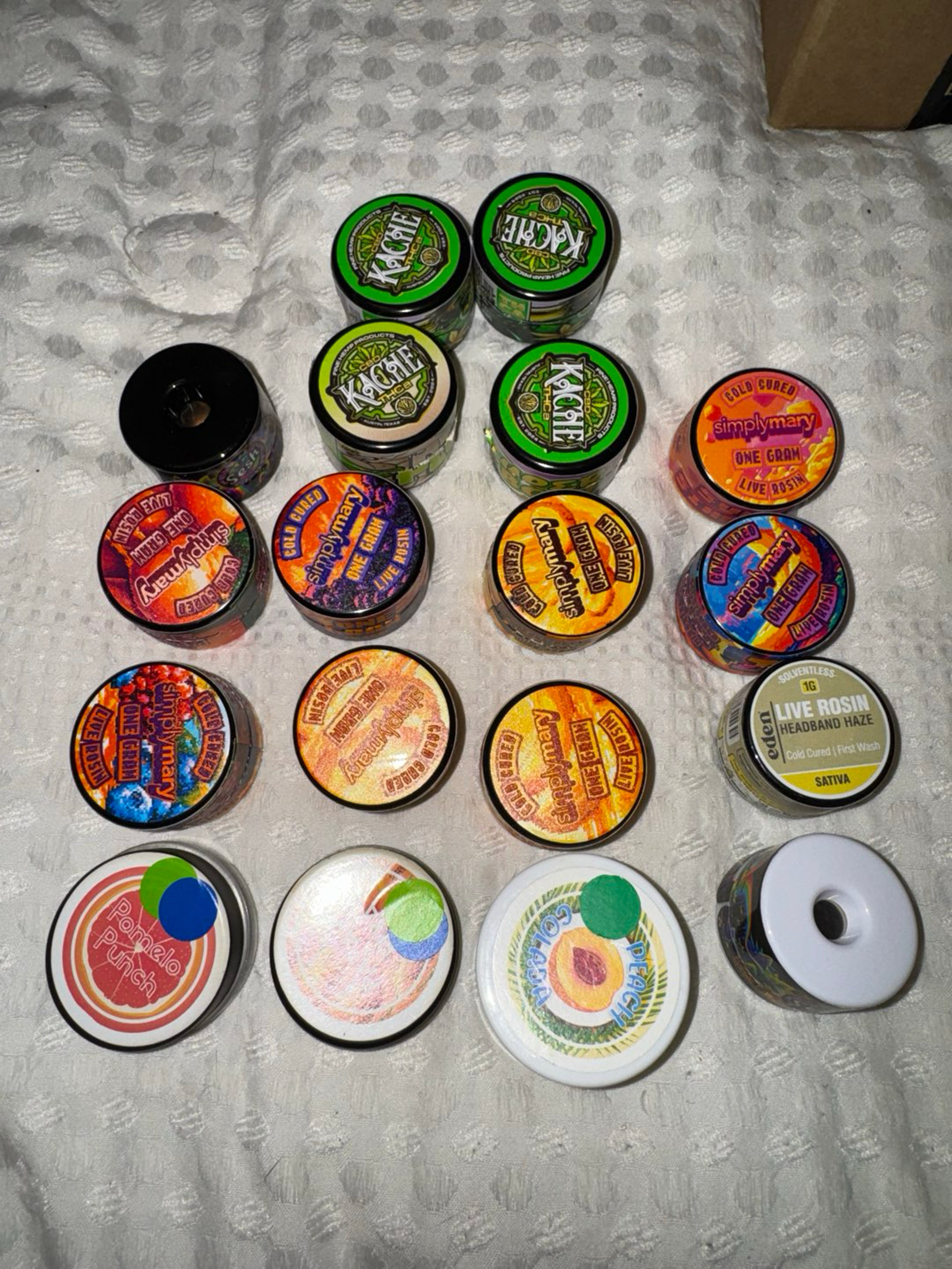 EMPTY Rosin Jars Assorted all for 70$ or Singles image 0