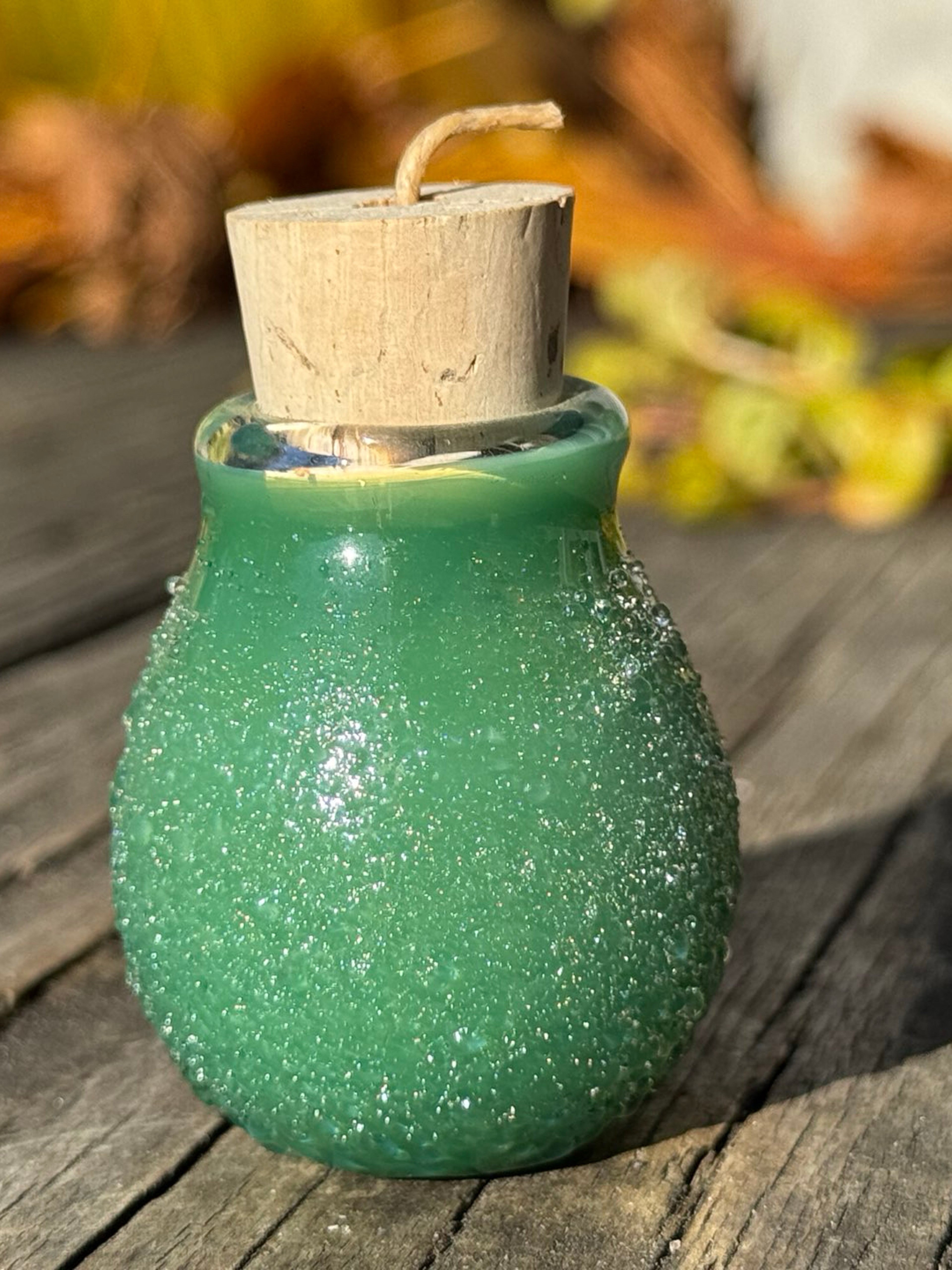 Sugar Mattys Frit Dip Hemp Wick Jar image 0