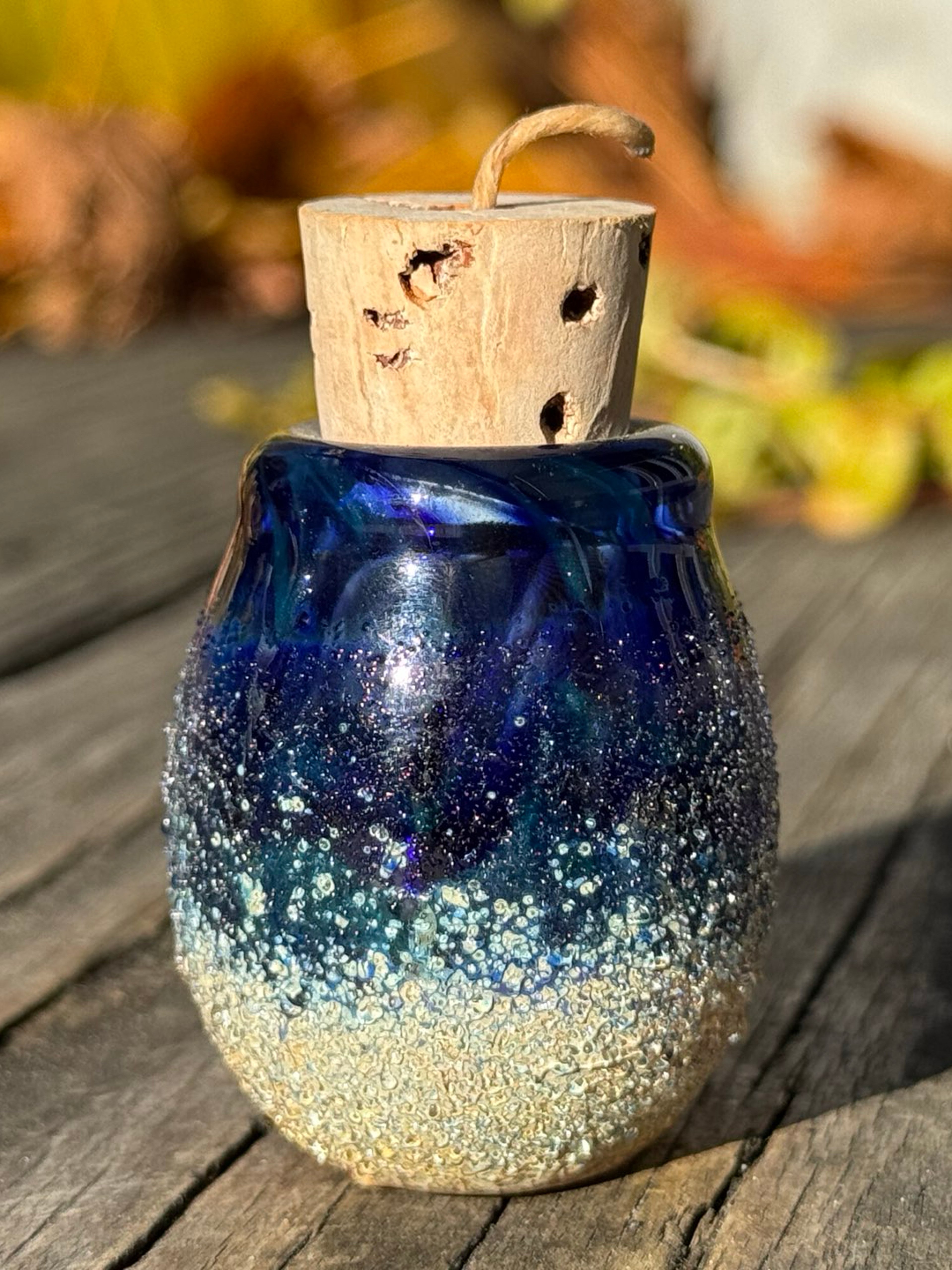 Sugar Mattys Frit Dip Hemp Wick Jar image 0