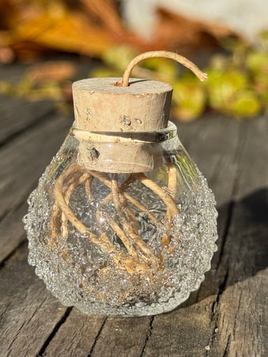 Preview pic of Sugar Mattys Frit Dip Hemp Wick Jar