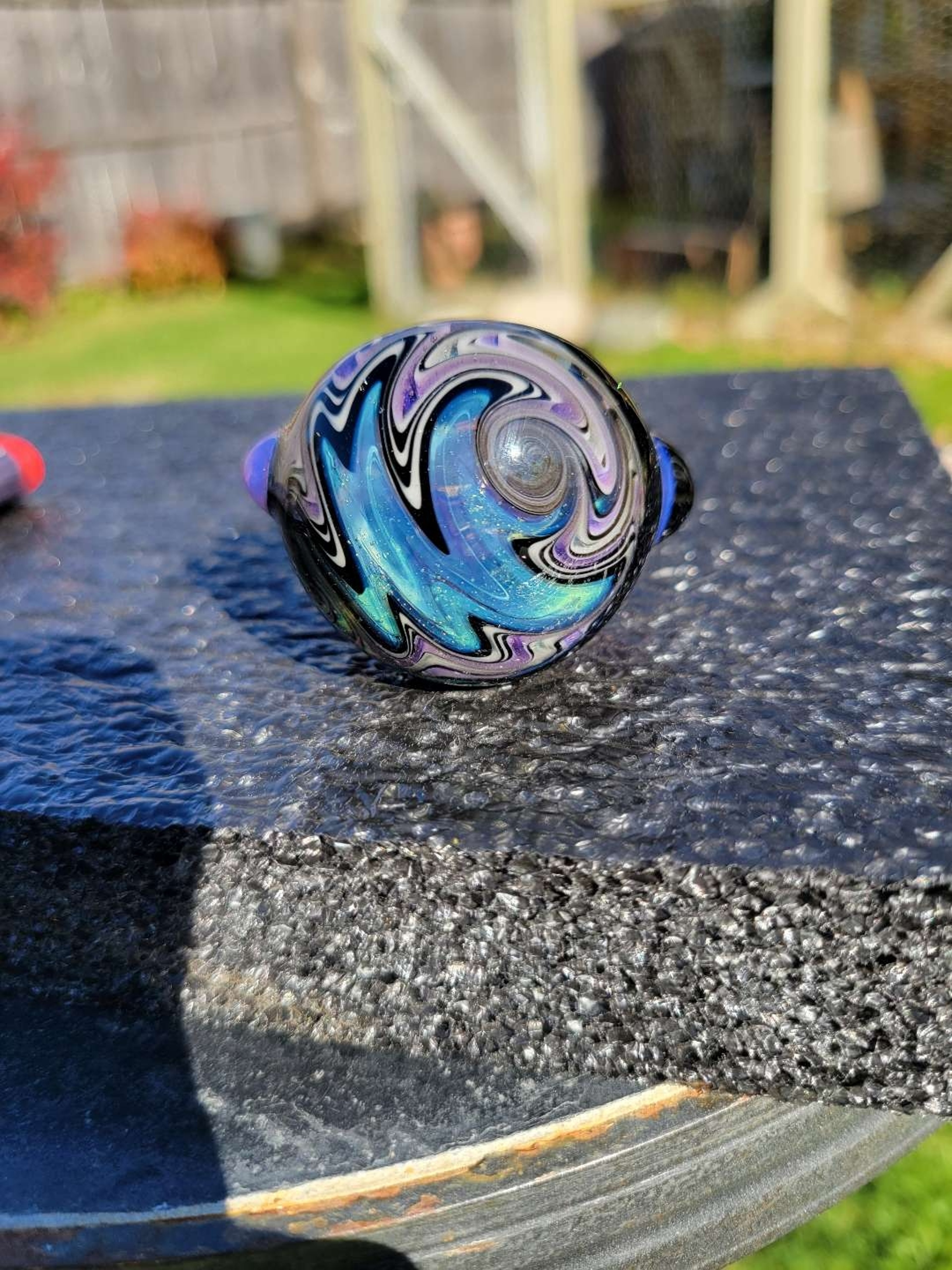 Preview pic of Linework cap purple lilac spoon