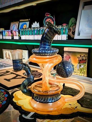 Preview pic of Classic Steve Sizelove bubble trap recycler