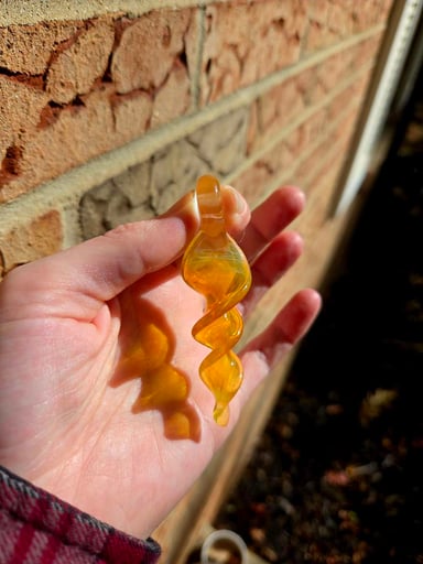 Preview pic of Peach over NS Yellow Twist