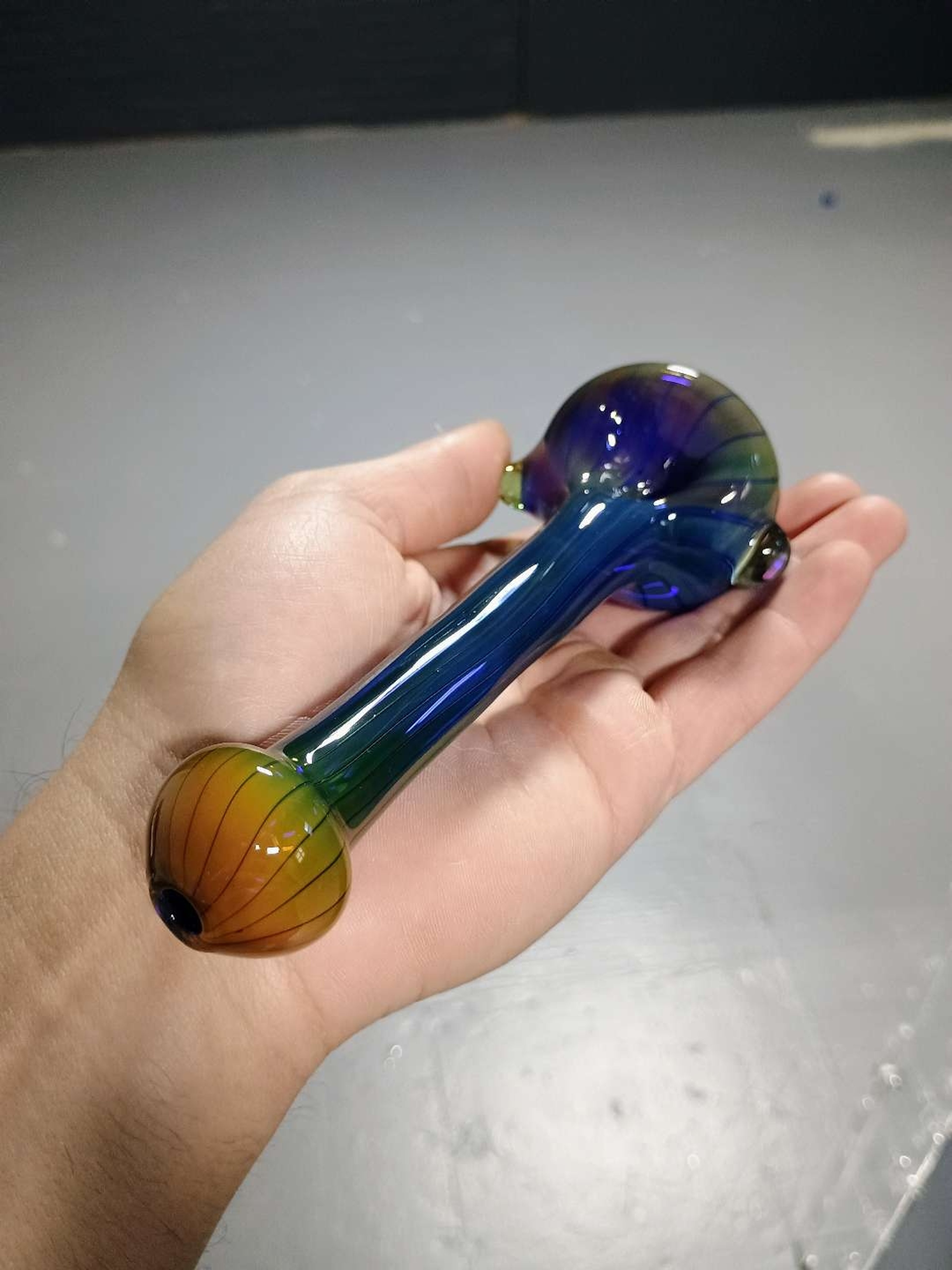 Preview pic of Lapierre Silver and Gold fumed spoon