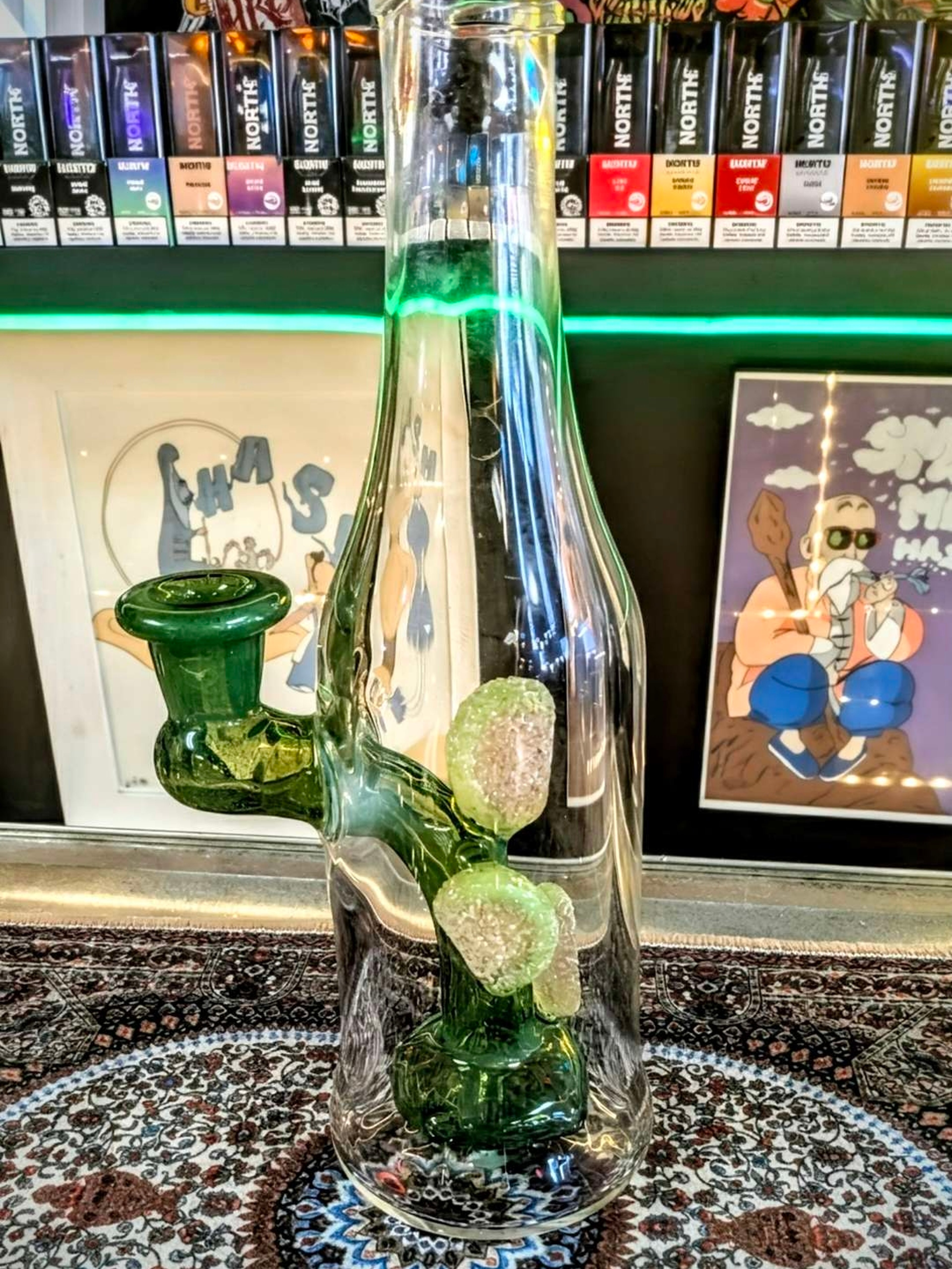 Preview pic of Emperial Glass gummy watermelon bottle