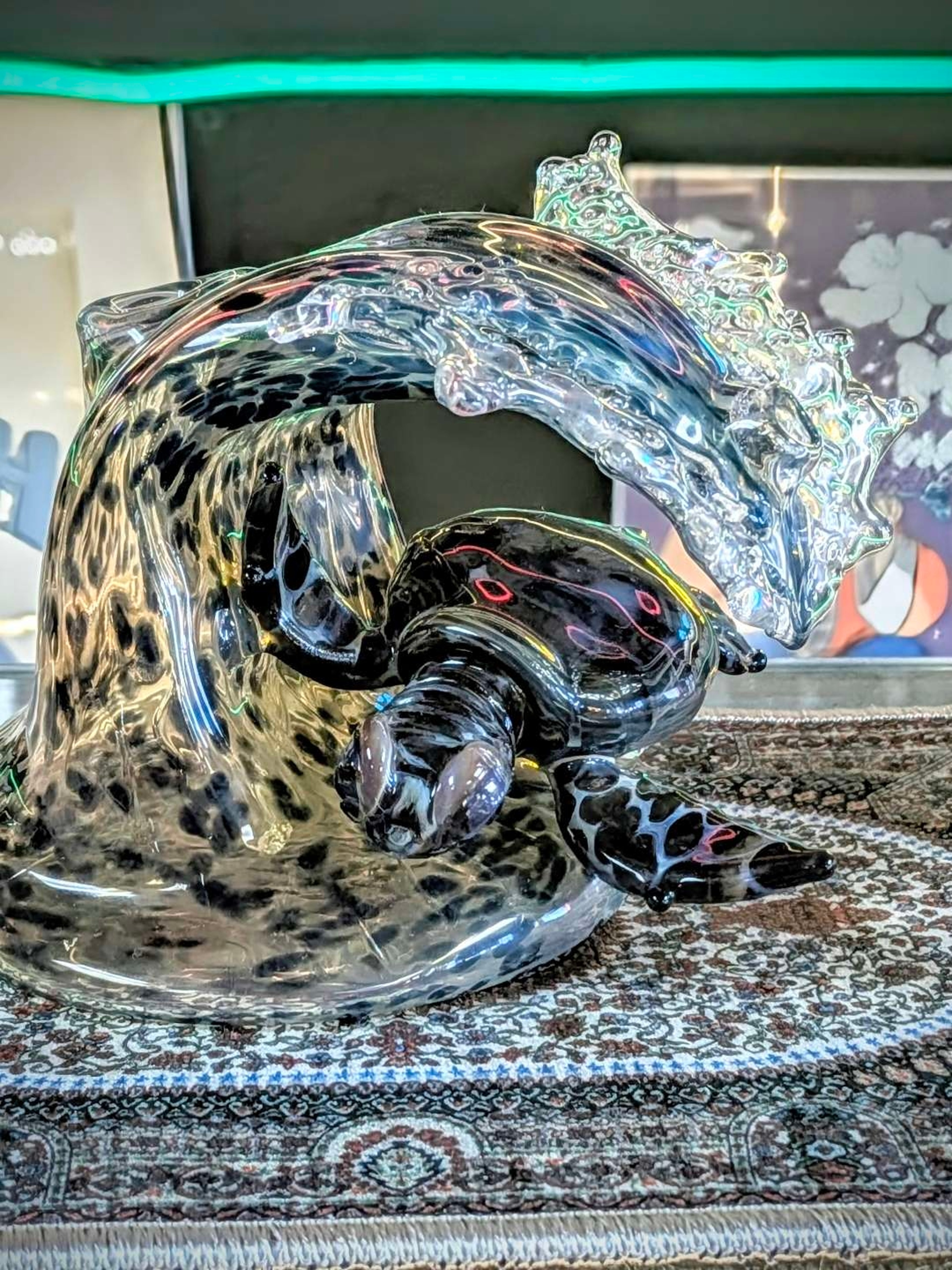 Black Sand surfin turtle wave image 0