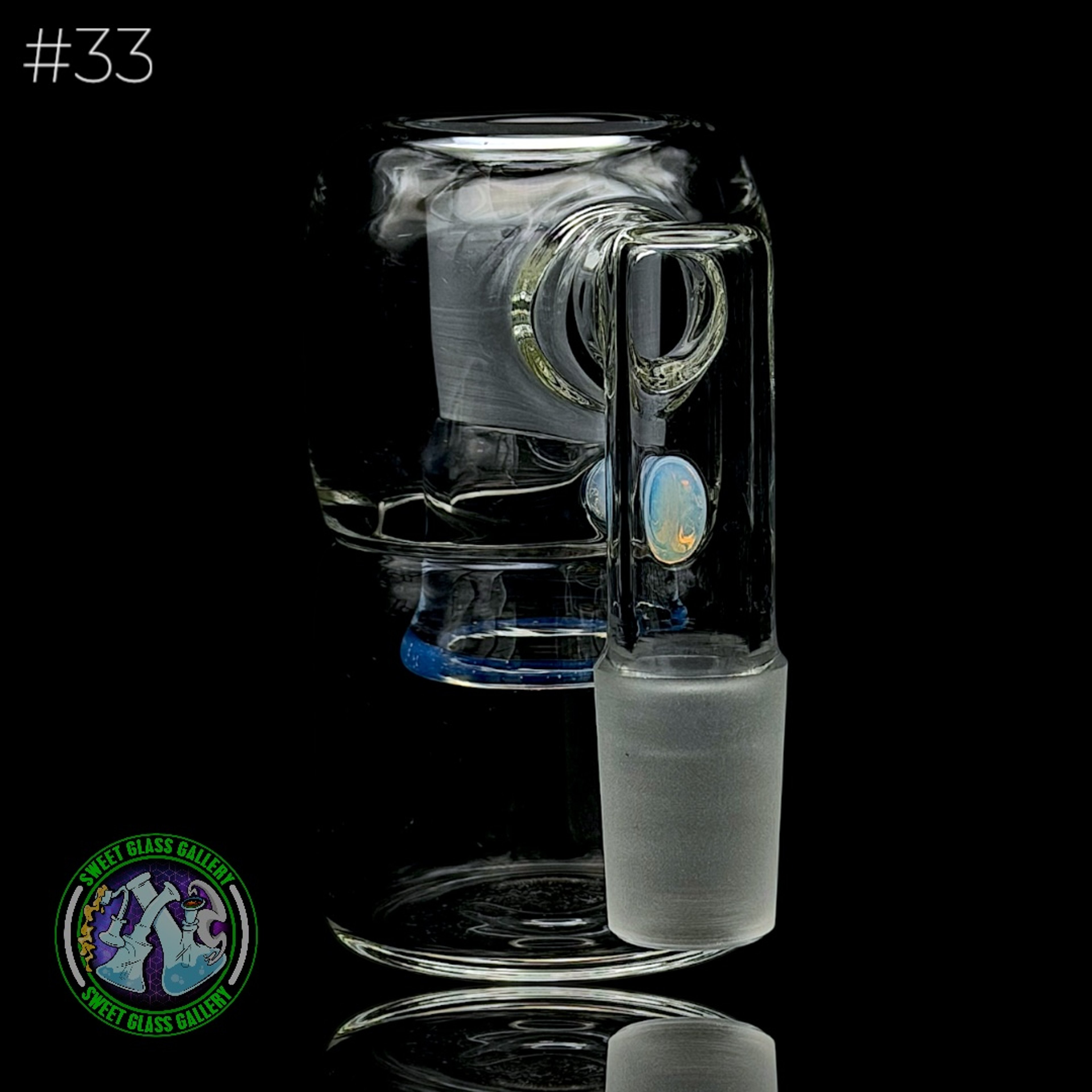 Fluid Glass - Ash Catcher 18mm - Dry #33 (Secret White) image 0