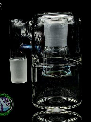 Preview pic of Fluid Glass - Ash Catcher 18mm - Dry #32 (Blue Amber Purple)
