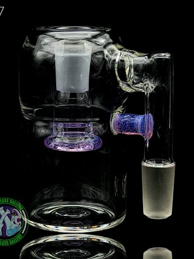 Preview pic of Fluid Glass - Ash Catcher 14mm - Dry #27 (Purple Lollipop)