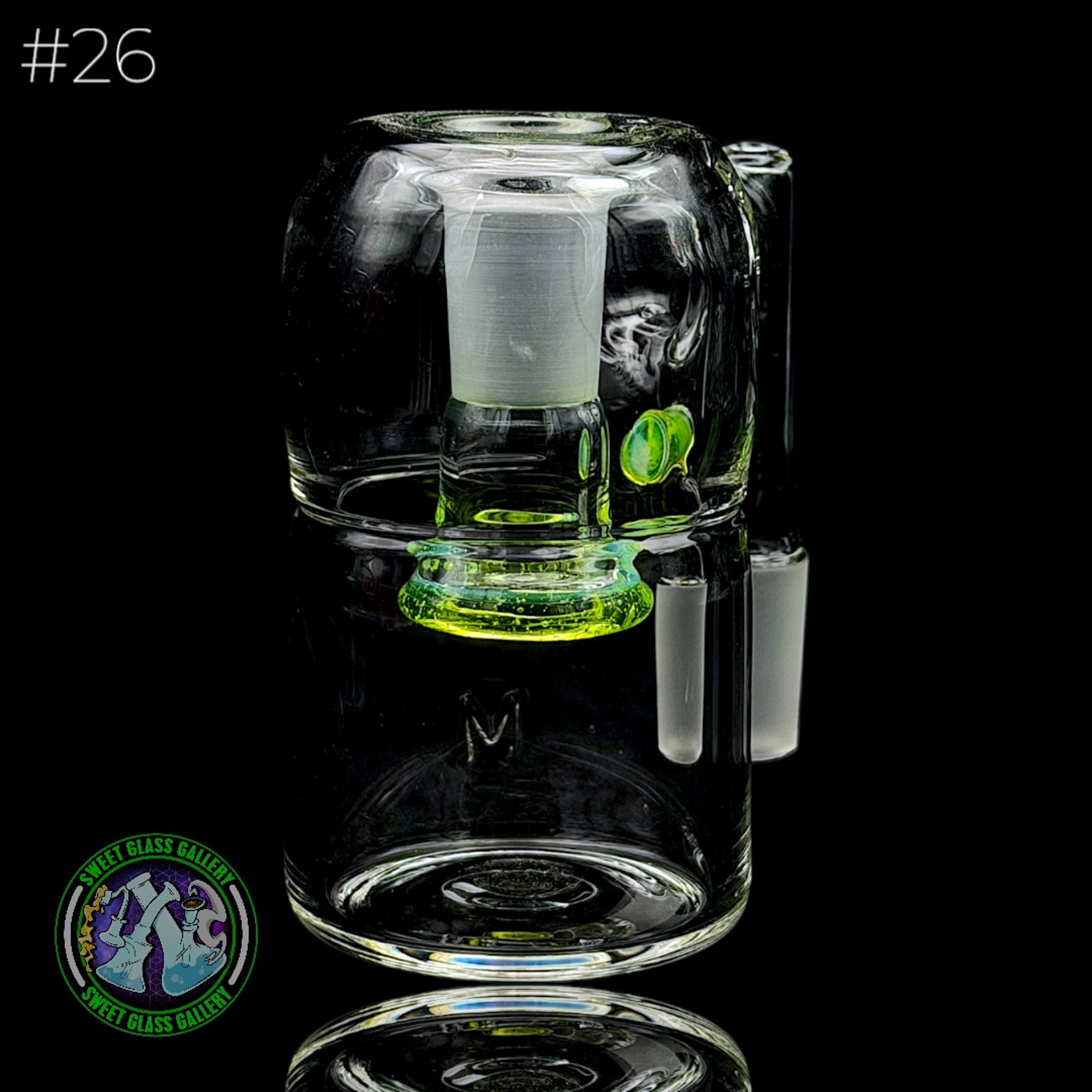 Fluid Glass - Ash Catcher 14mm - Dry #26 (Slyme) image 0