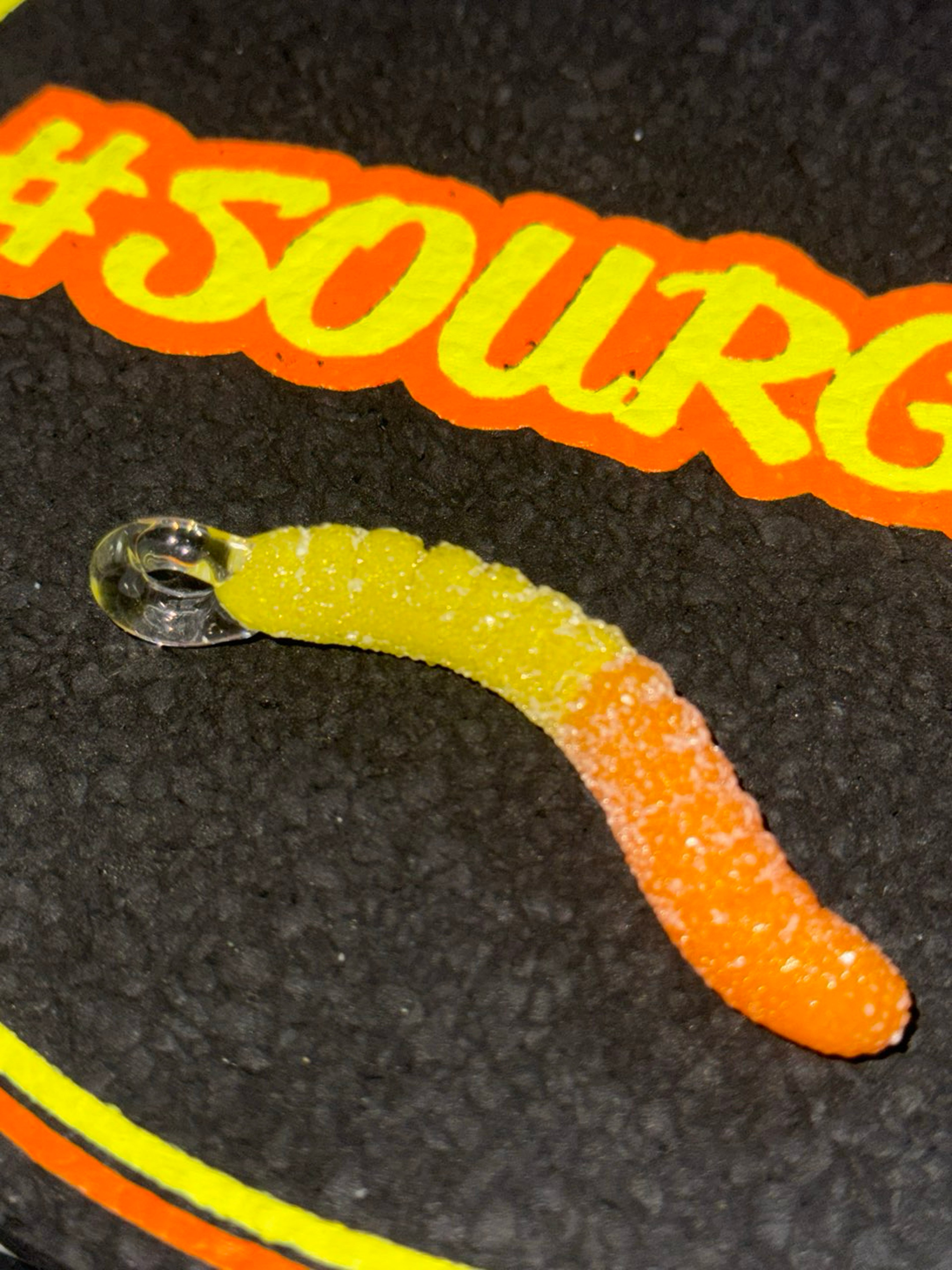 Preview pic of Emperial glass worm pendant