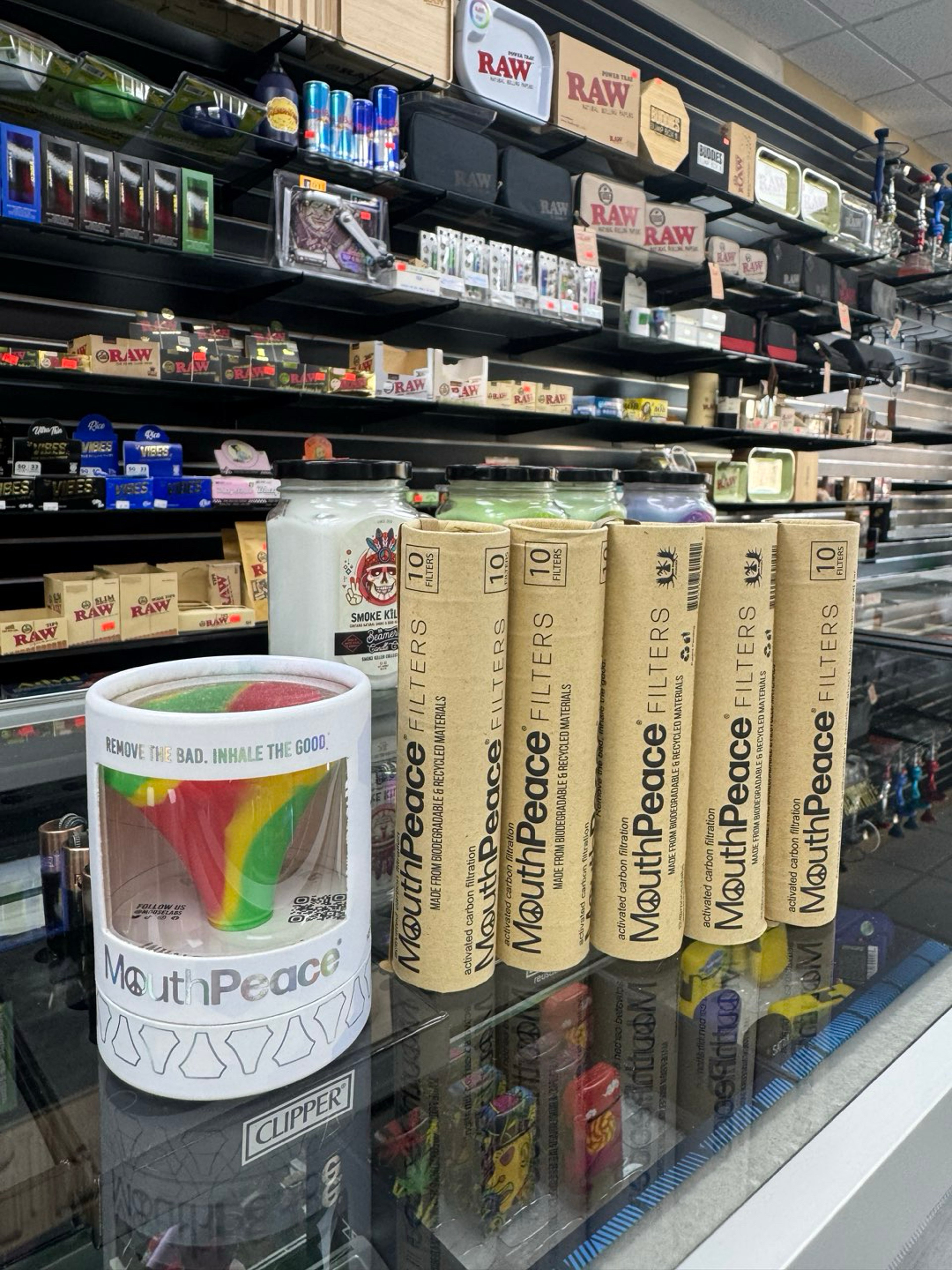 Moose lands mouth peace with 5 pack of filters Rasta image 0