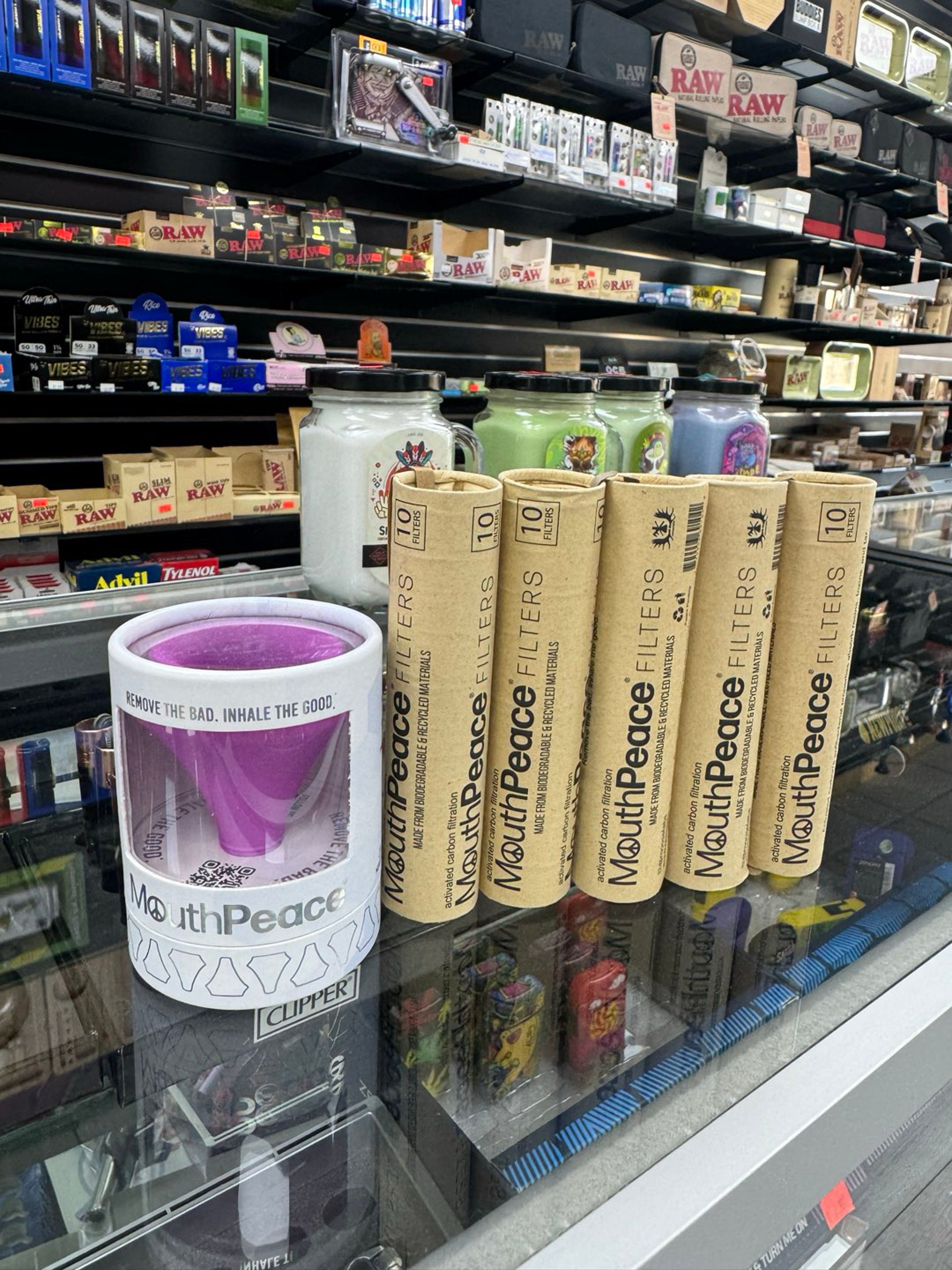 Moose lands mouth peace with 5 pack of filters purple image 0