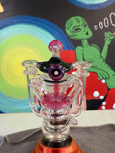 Preview pic of KYRU crushed opal mini R3 core reactor recycler puffco top