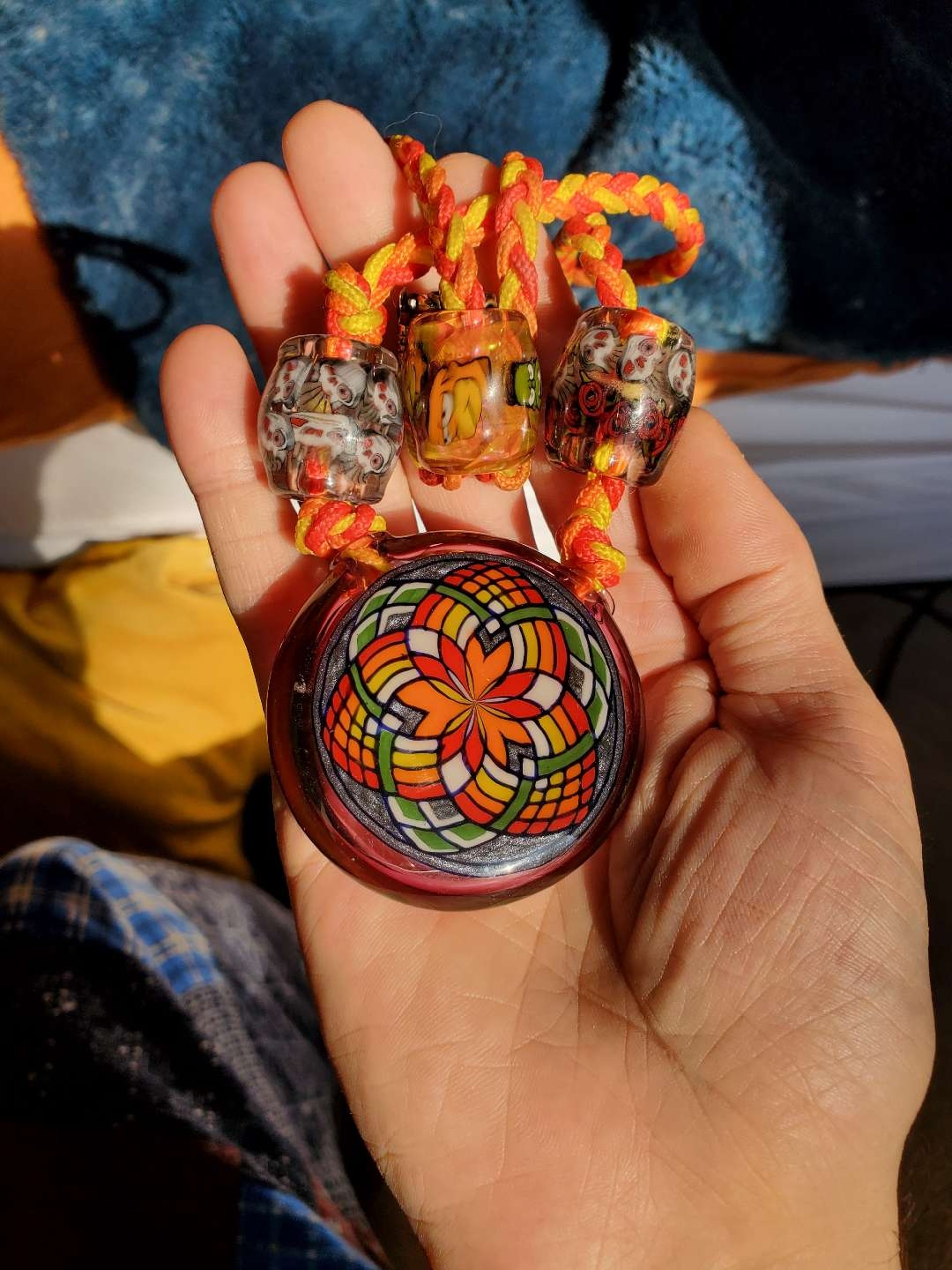 Preview pic of Freeek filly pendy w/beads