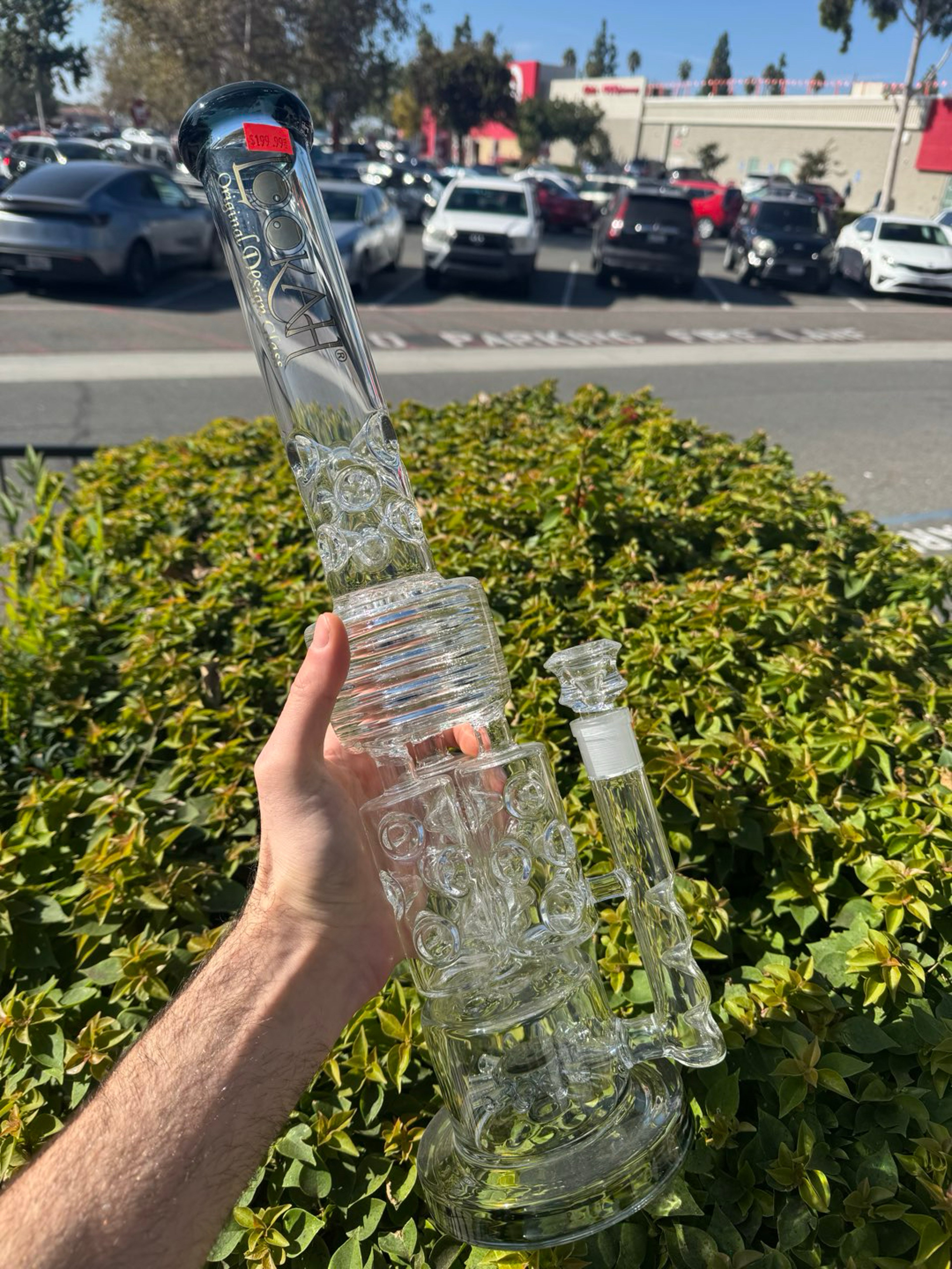 Preview pic of Lookah 20” tube 2 percs black