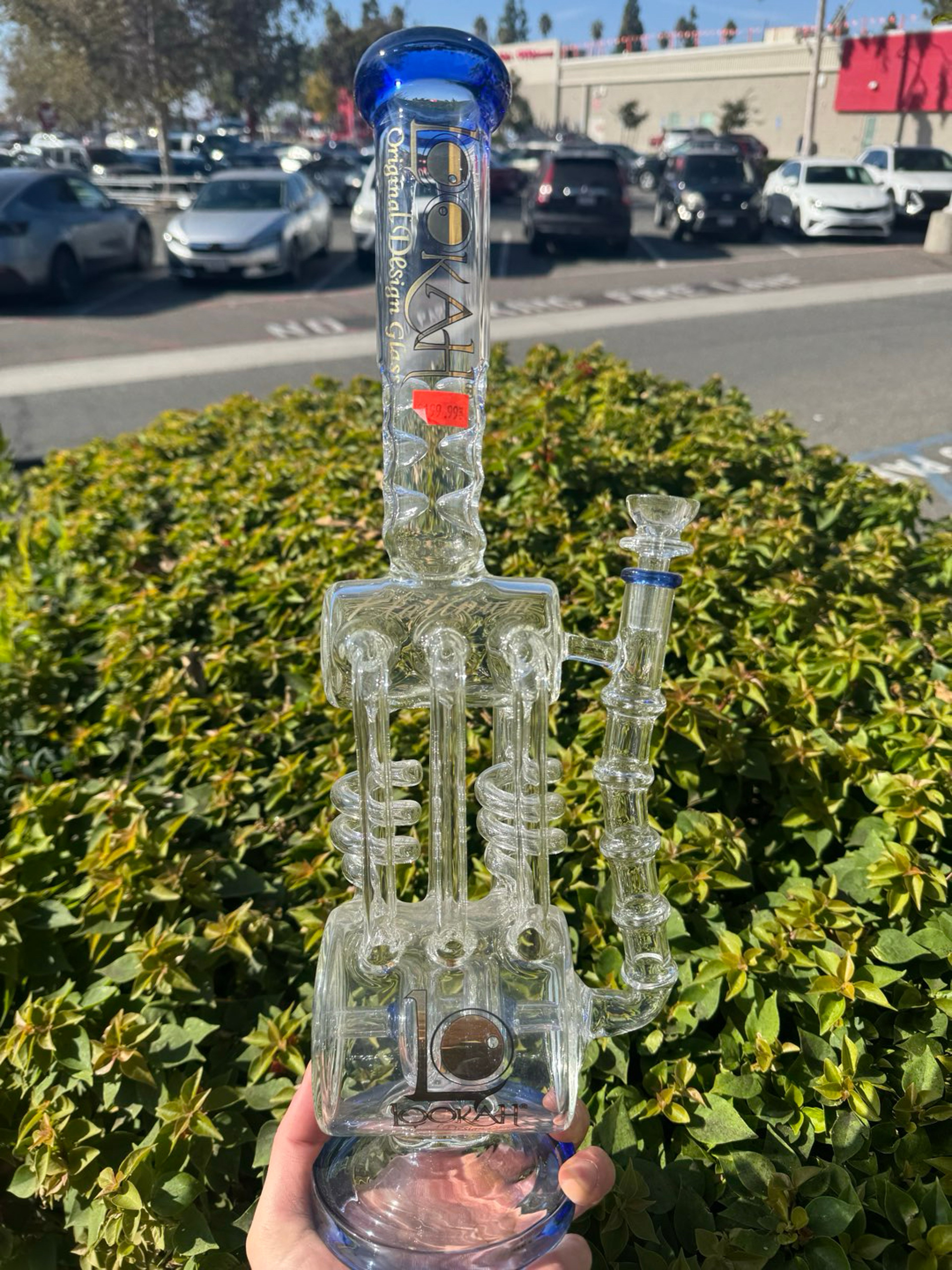 Preview pic of Lookah 18” recycler style bong