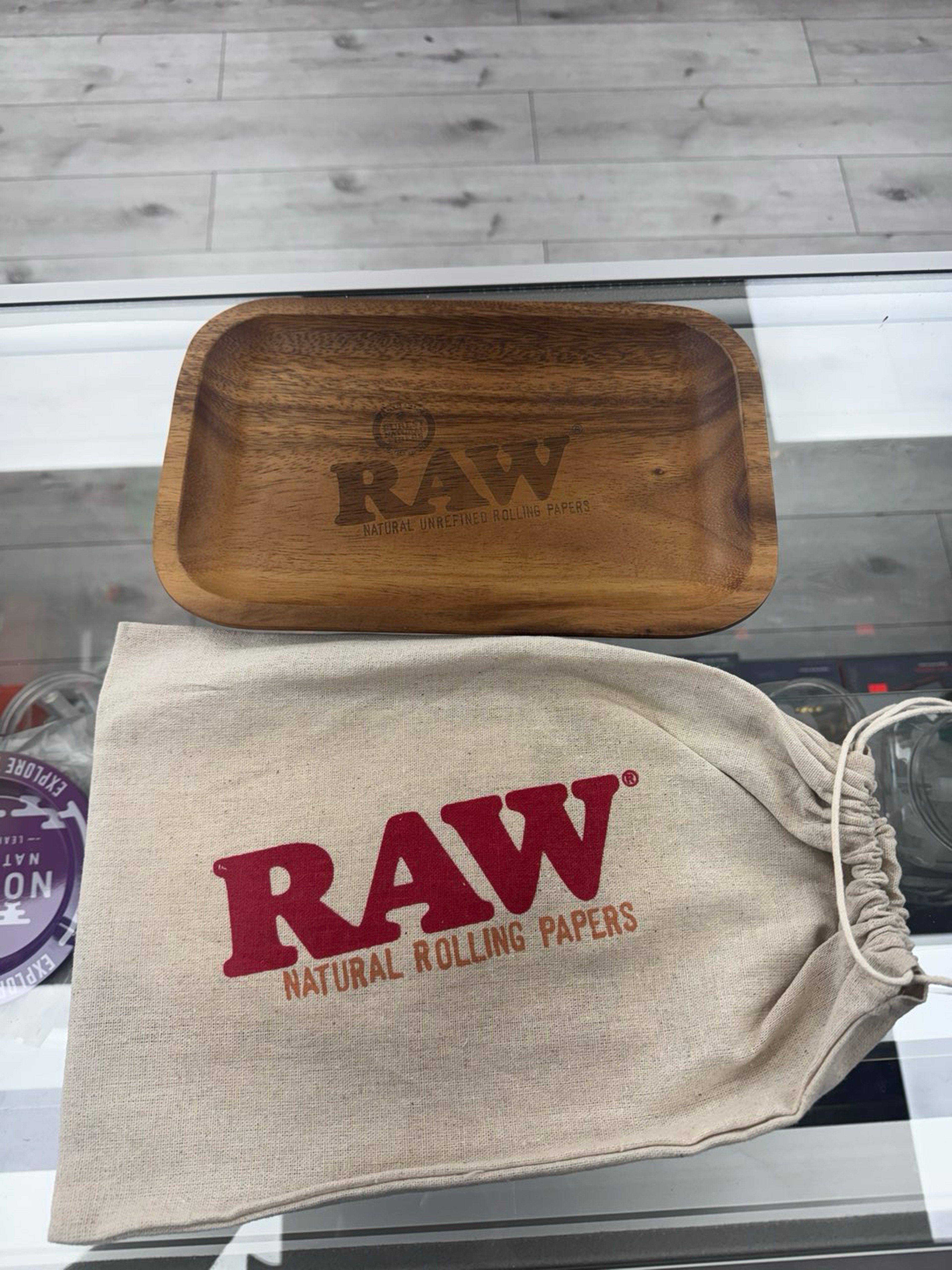 Preview pic of Raw wooden tray