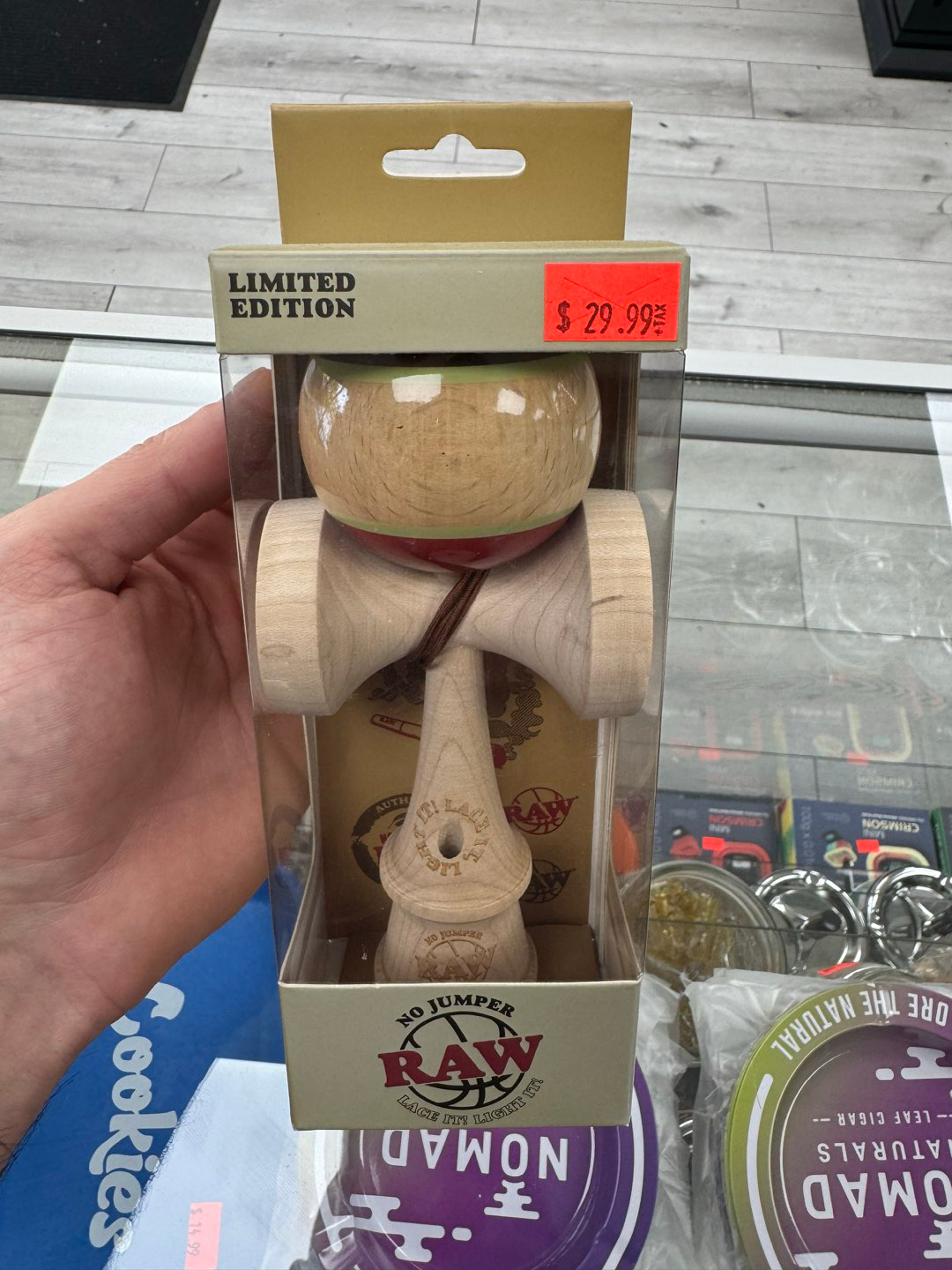 Raw toke hole kendama image 0