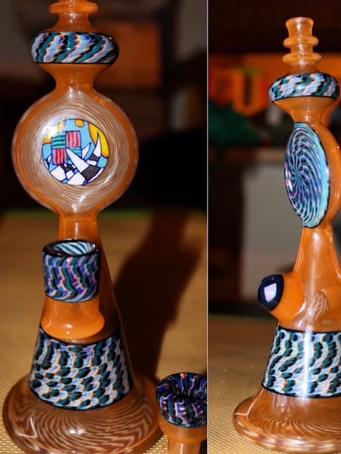 Preview pic of 2 Stroke x BMFT 14mm tube with flower bowl