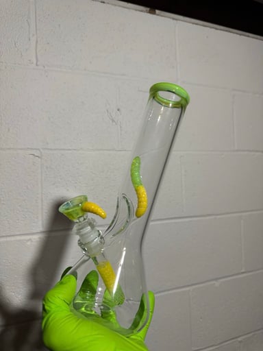 Preview pic of Emperial glass sour worm tube