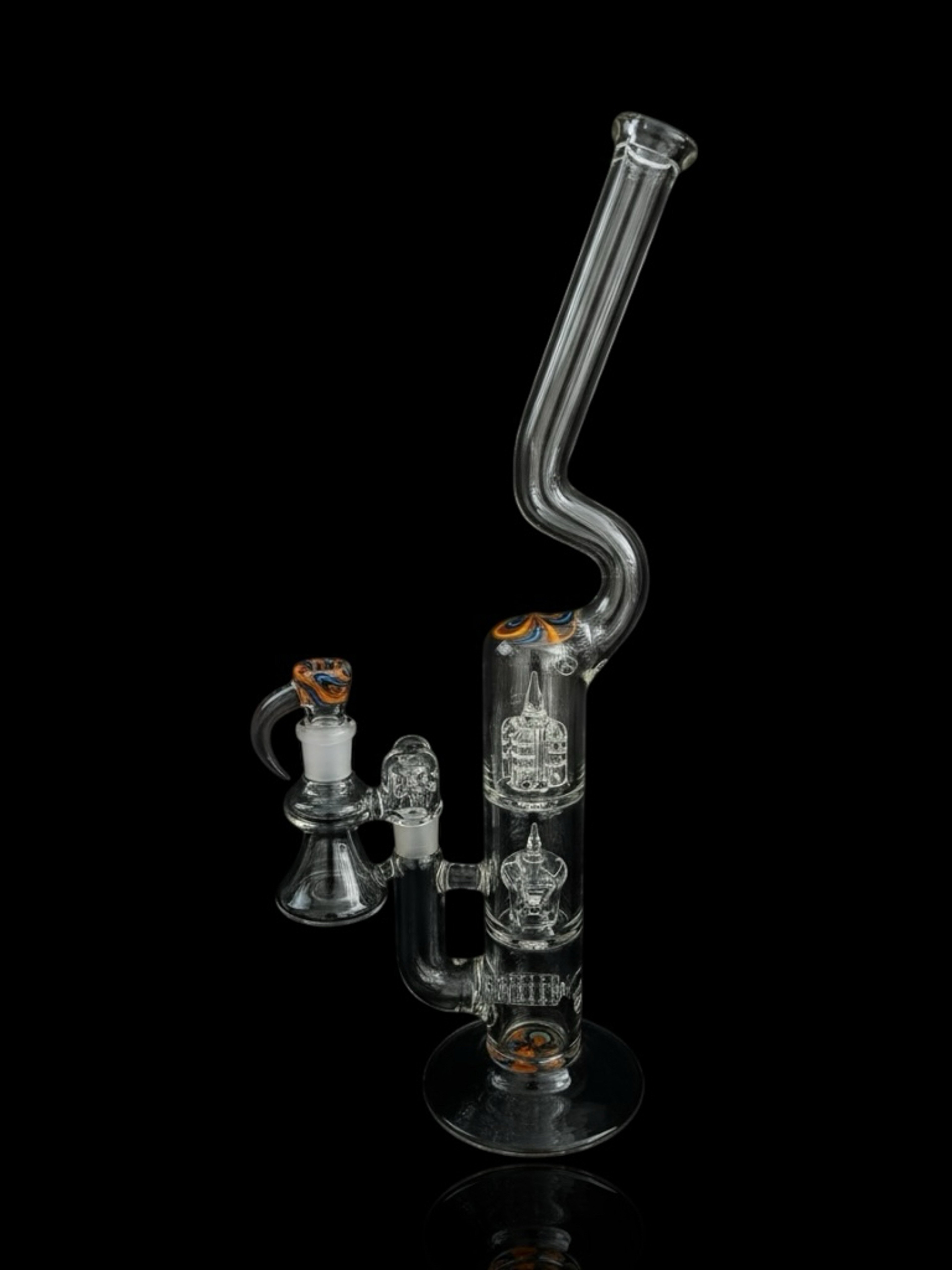 Preview pic of Mohawk Glass Triple Perk Natty