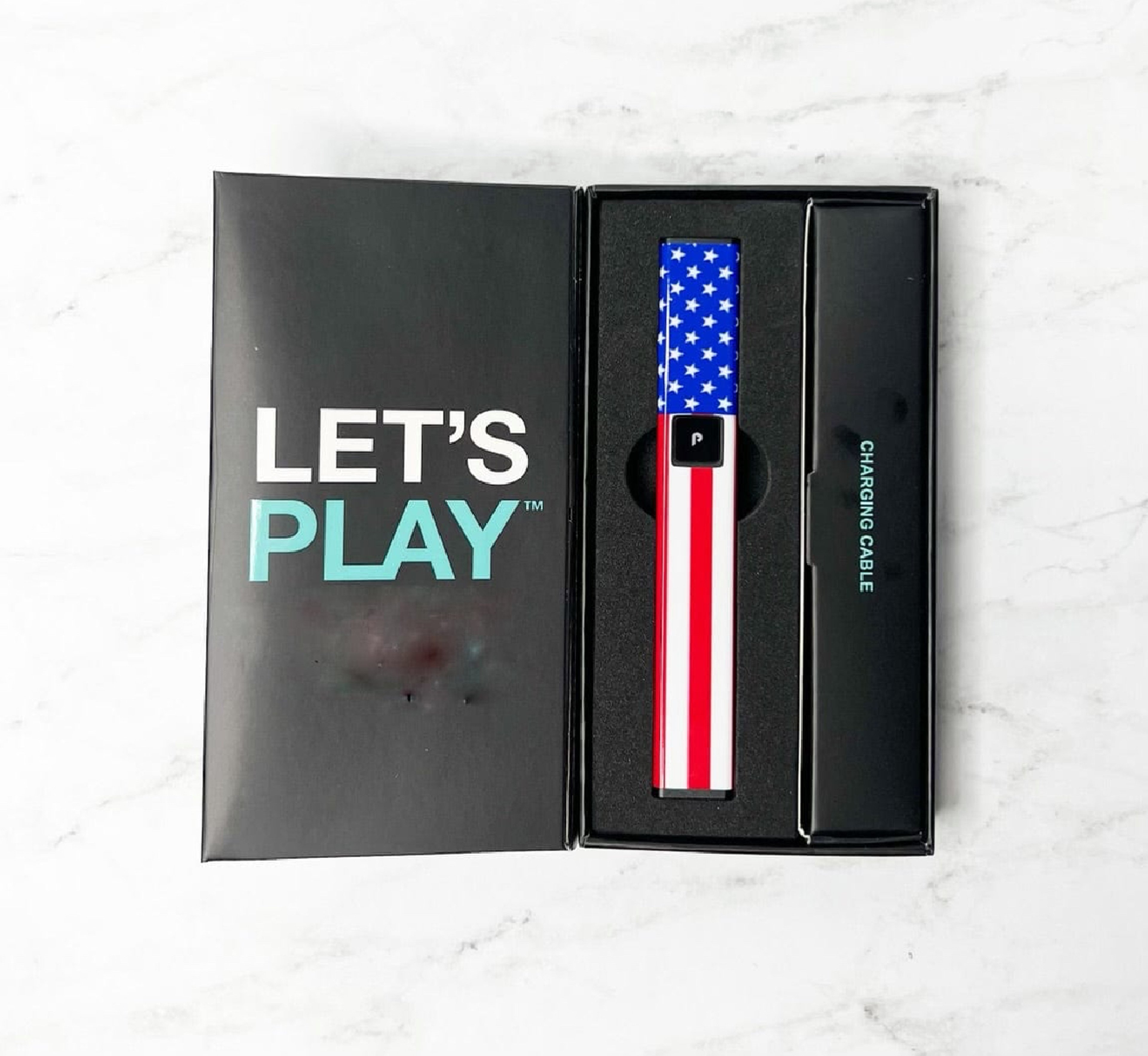 Preview pic of PlugPlay USA Flag Battery USB-C