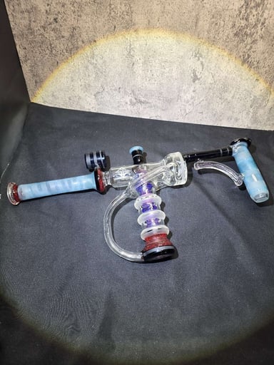 Preview pic of glass weapons of war Uzi recycler