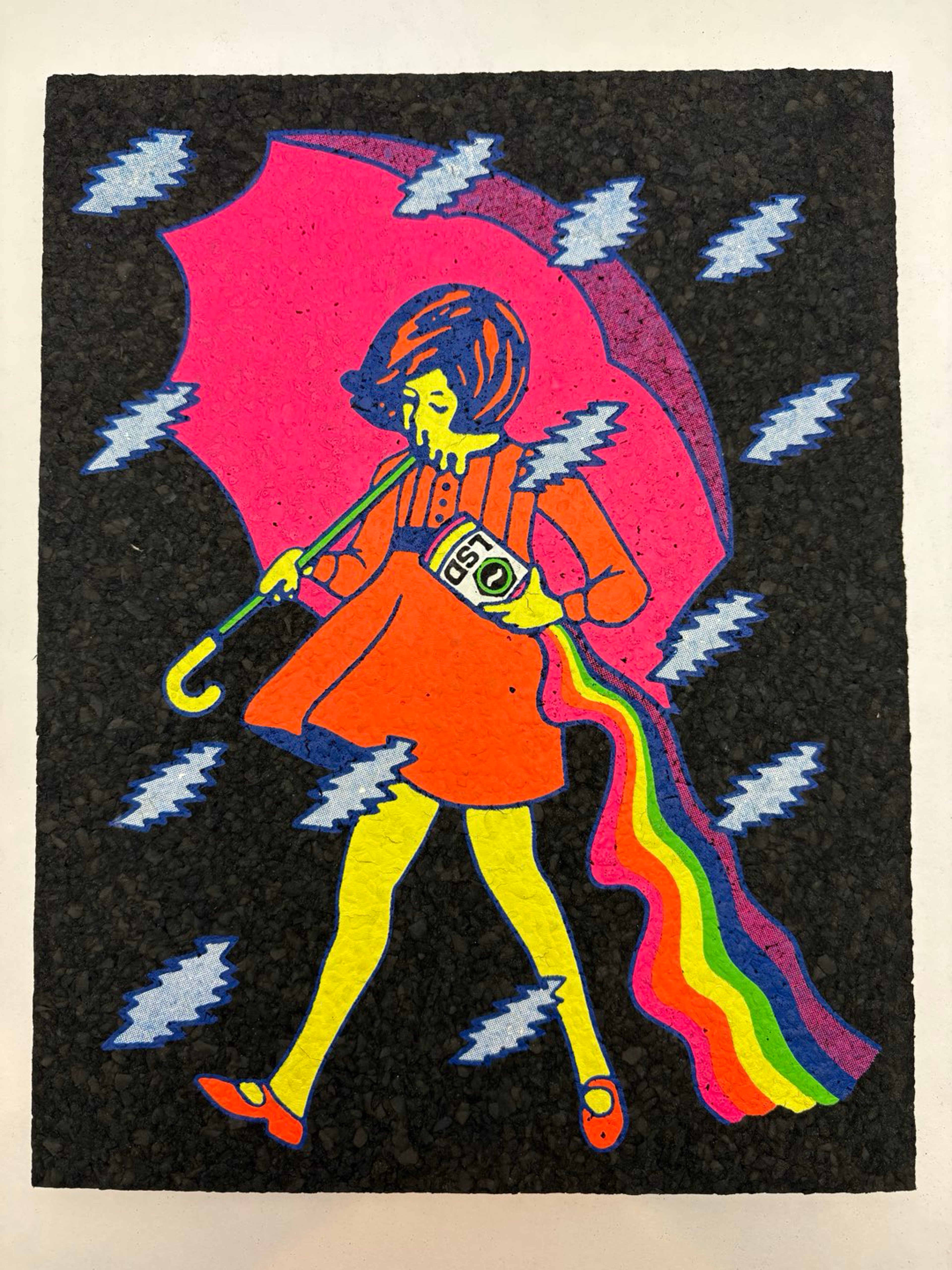 Preview pic of Slinger x Wookerson Sandoz Girl Moodmat