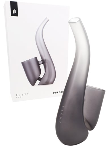 Preview pic of Puffco - New Proxy Bubbler Glass Attachment (Onyx)