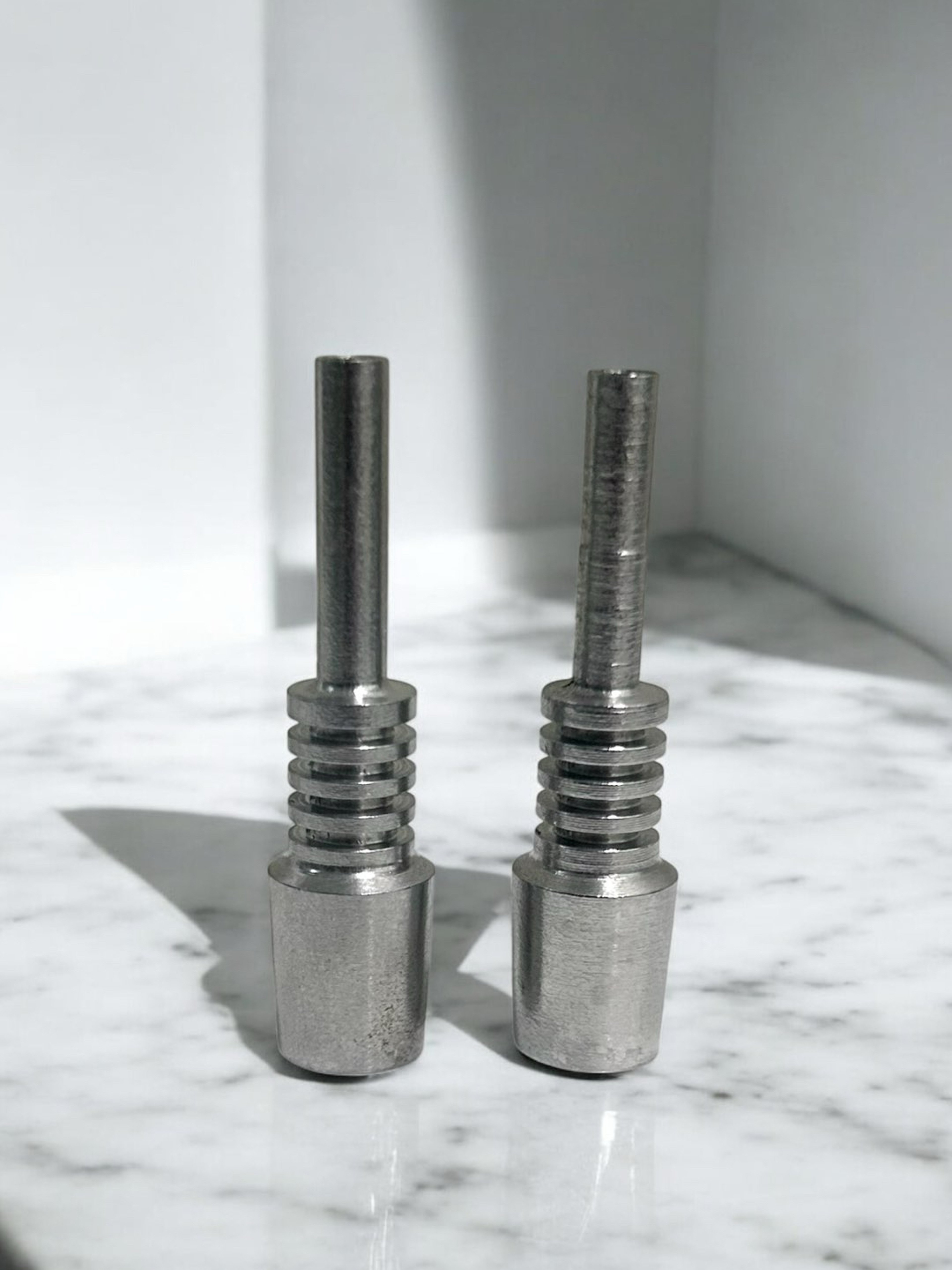 Preview pic of 10mm Male Titanium Dabbing Nails (2) for Nectar Collector