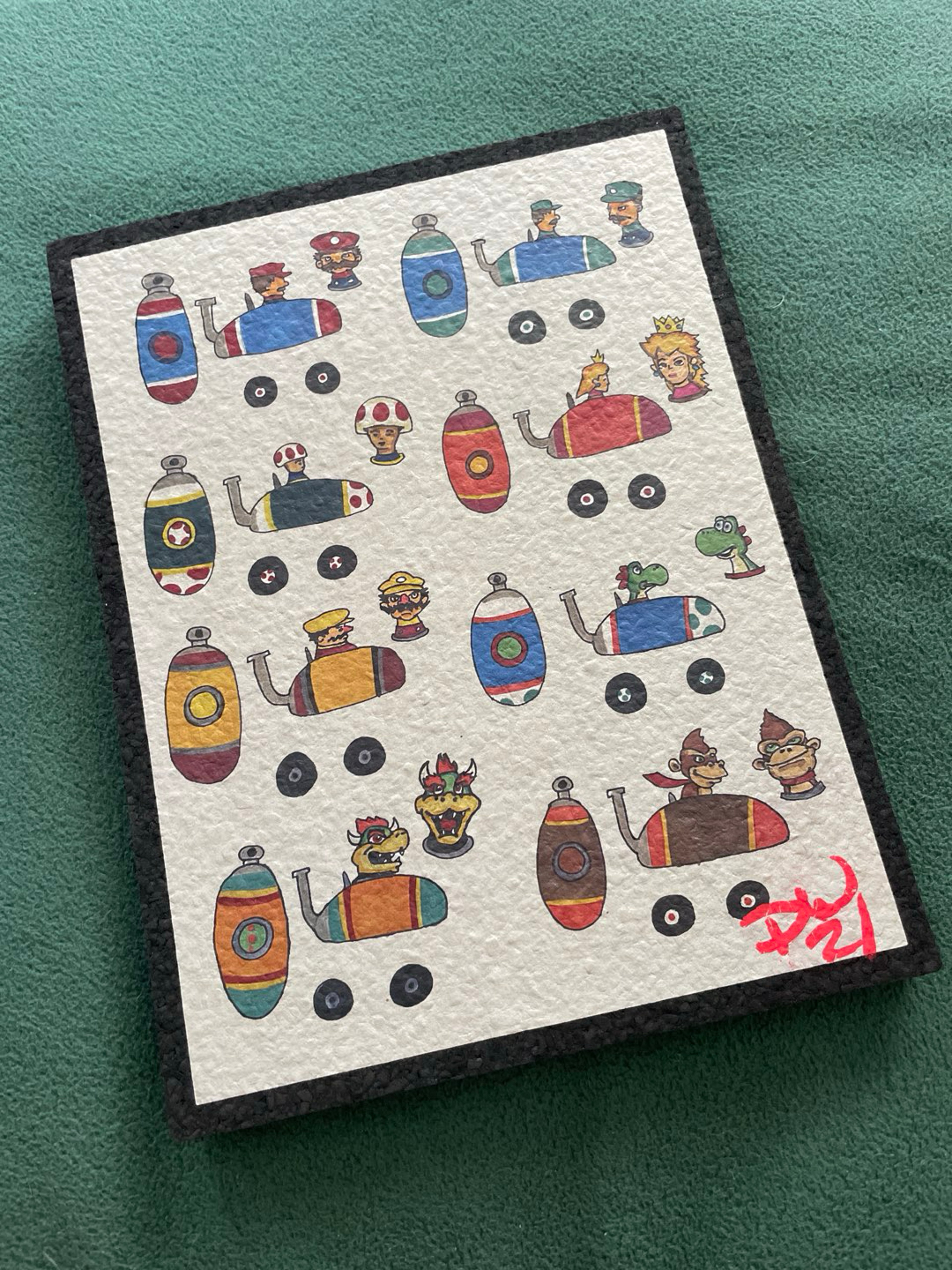 Preview pic of Ethan Windy Signed Super Windy Cart Moodmat