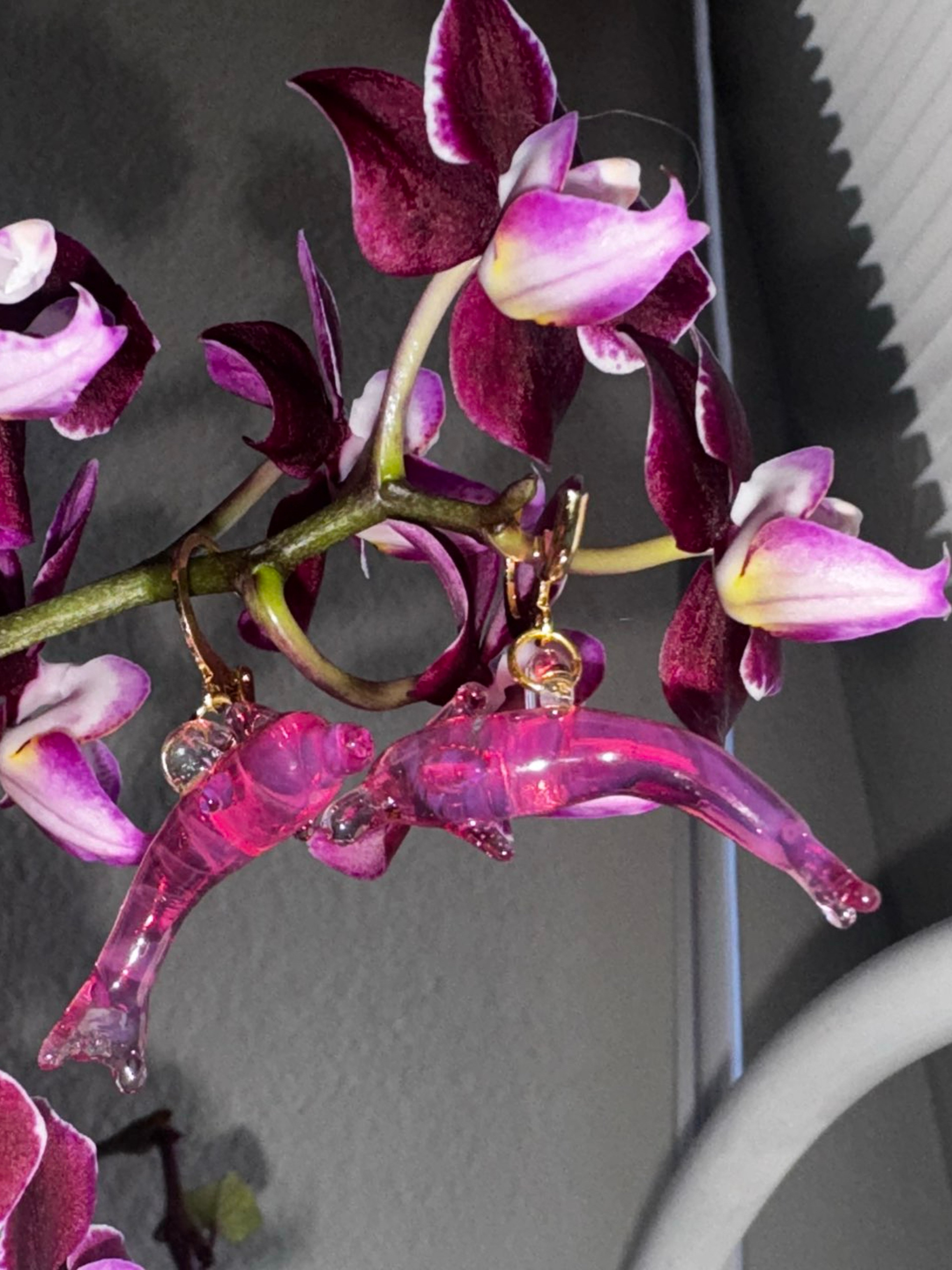 Preview pic of Karmaline Dolphin Earrings