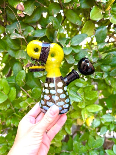 Preview pic of Green Dichro Dinosaur Dab Rig